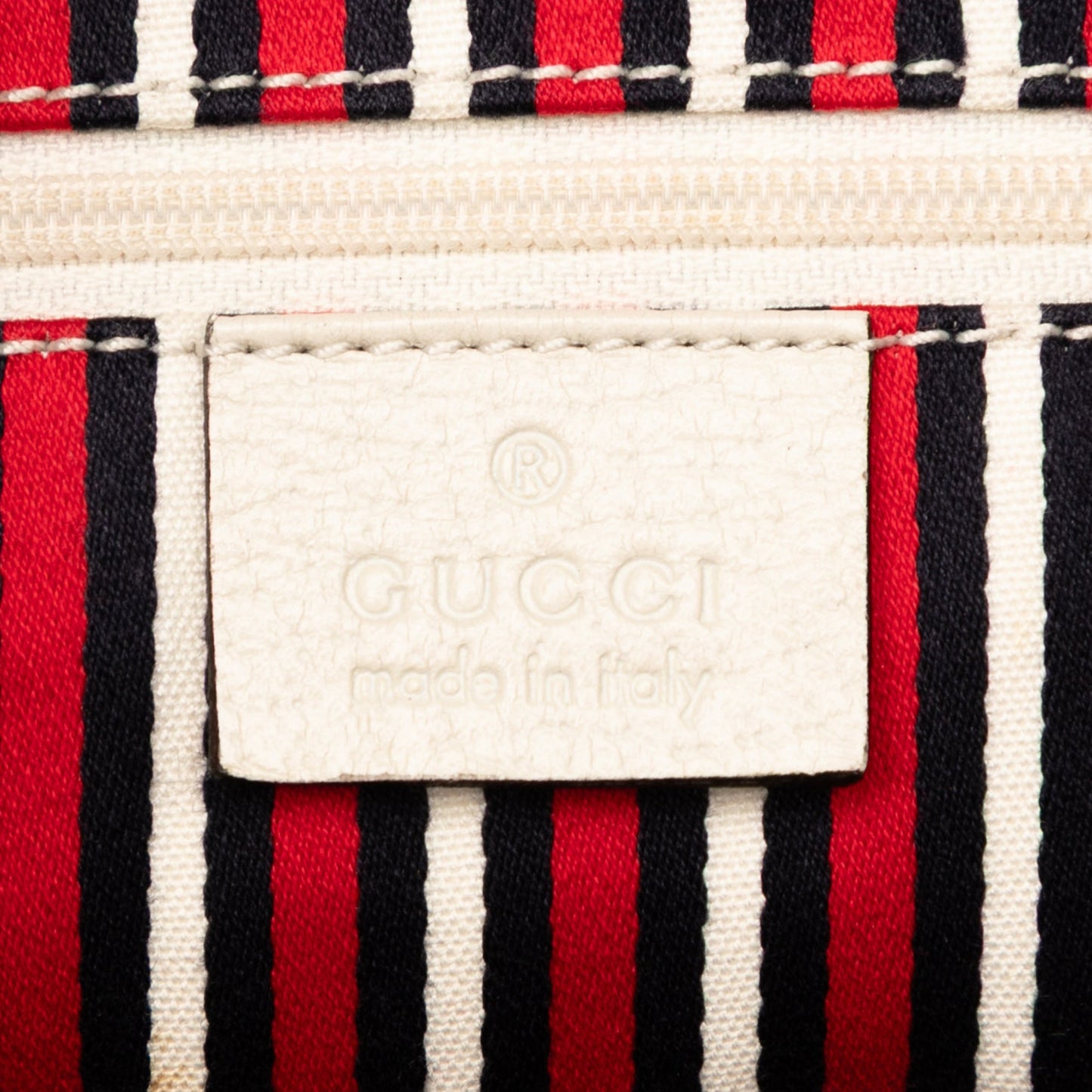 Gucci 85th Anniversary Canvas Logo Abbey D Ring Tote