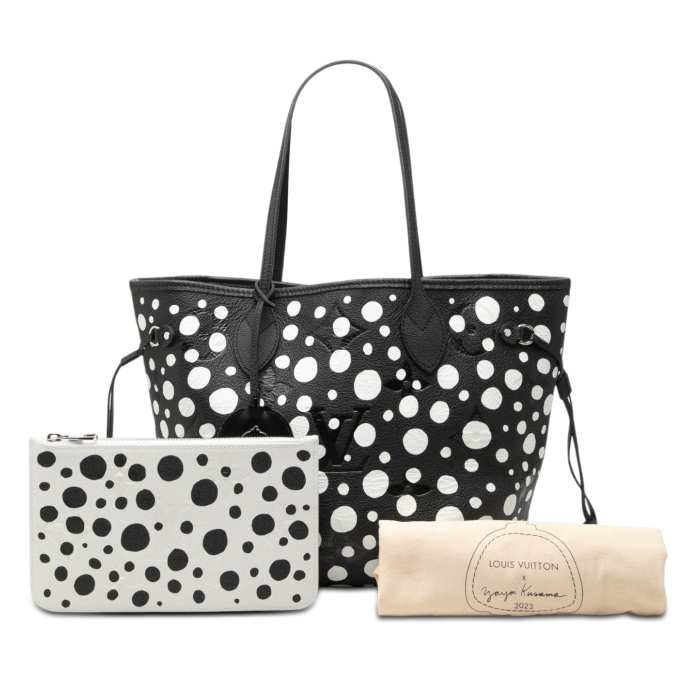 Louis Vuitton Yayoi Kusama Infinity Dots Monogram Empreinte Neverfull MM