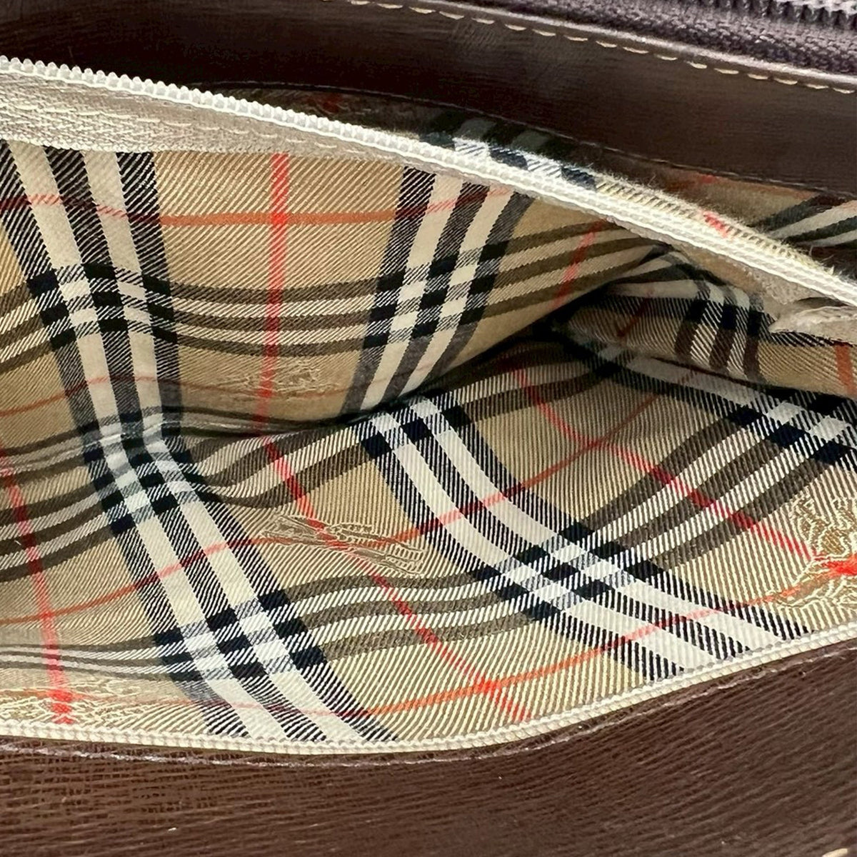 Burberry Leather Bucket Bag