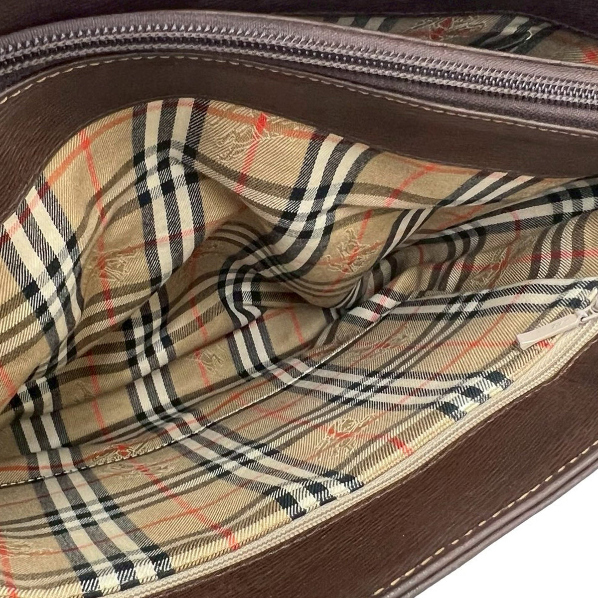 Burberry Leather Bucket Bag
