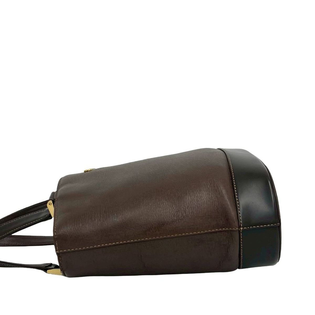 Burberry Leather Bucket Bag