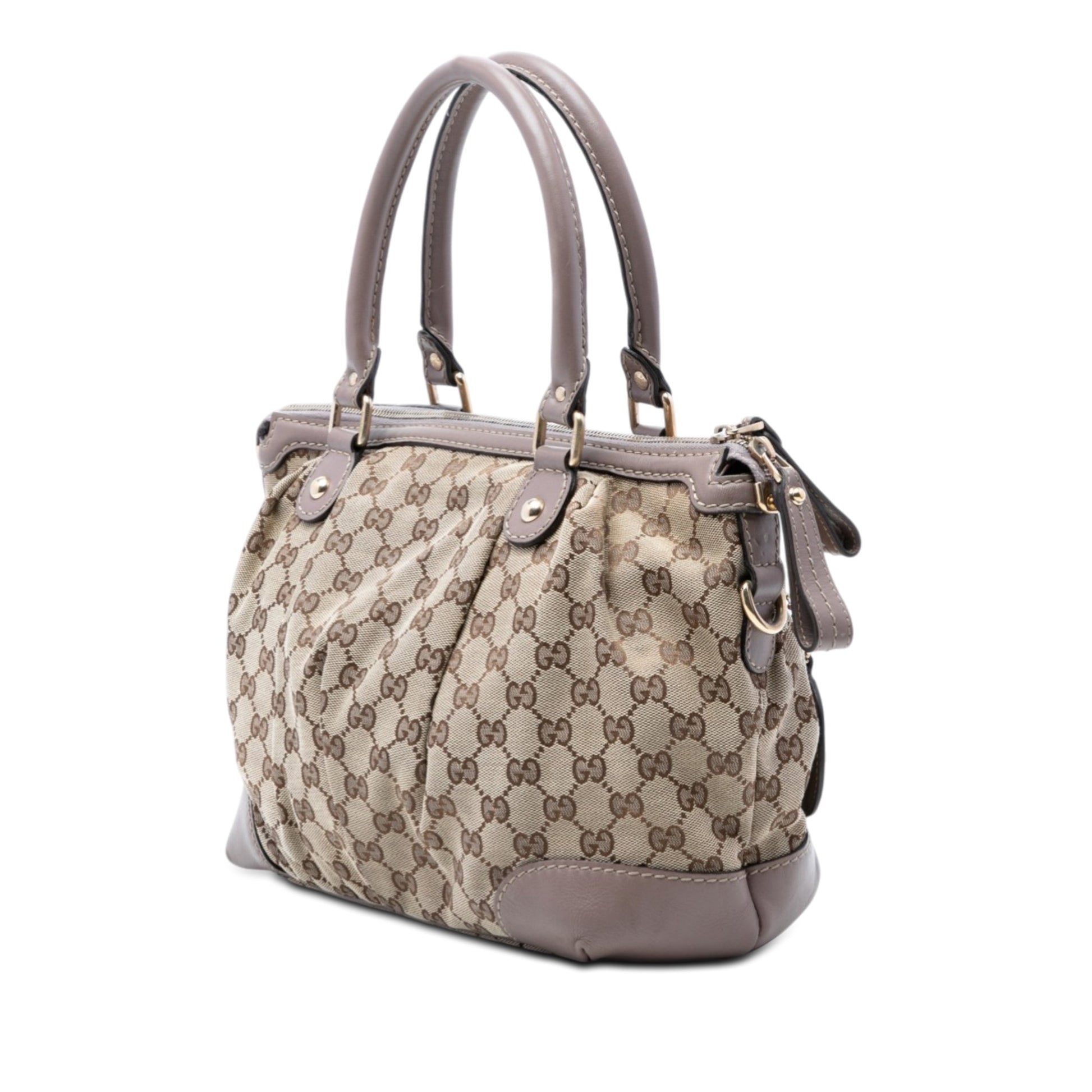 Gucci GG Canvas Sukey Satchel