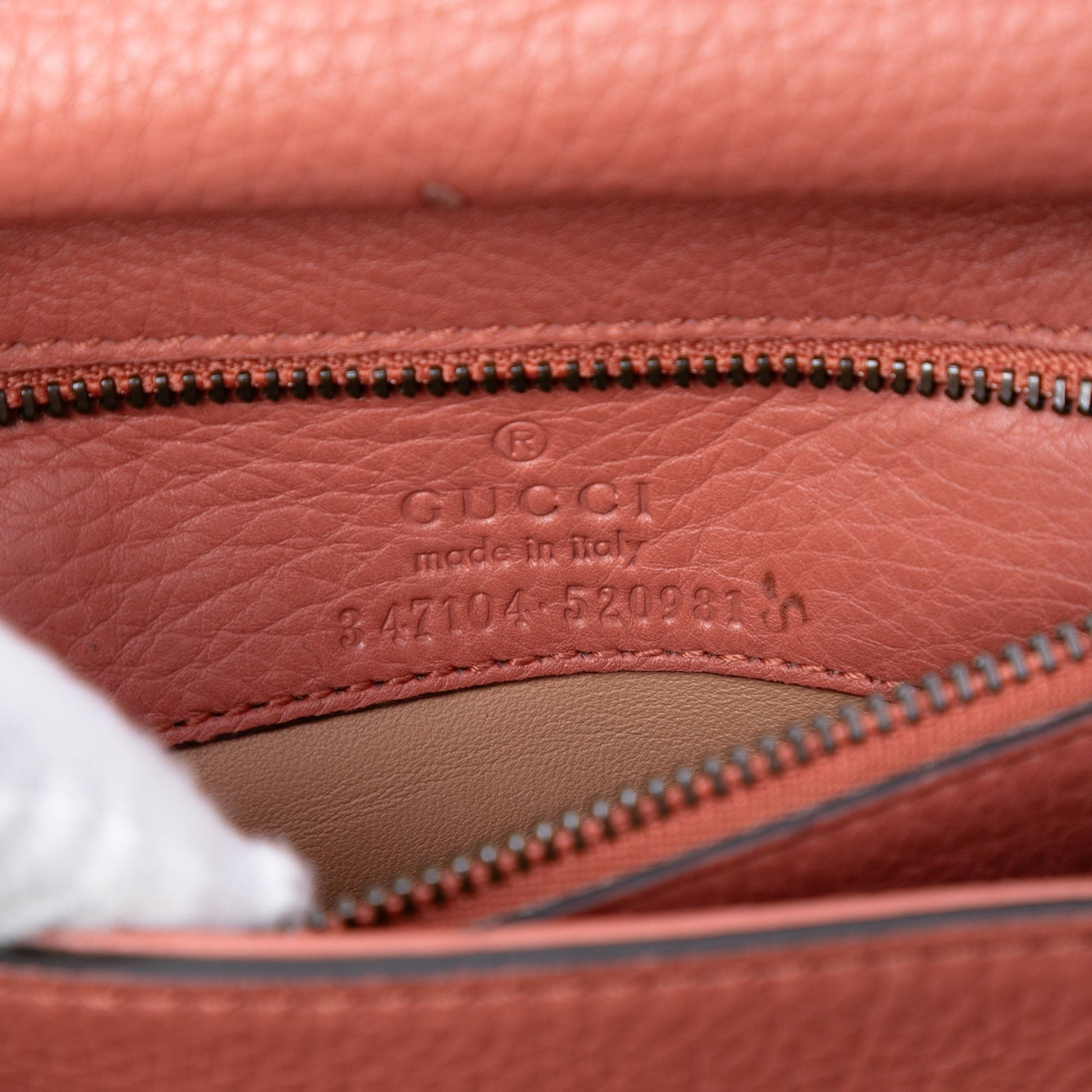 Gucci Small Leather Bamboo Nouveau Fringe Crossbody