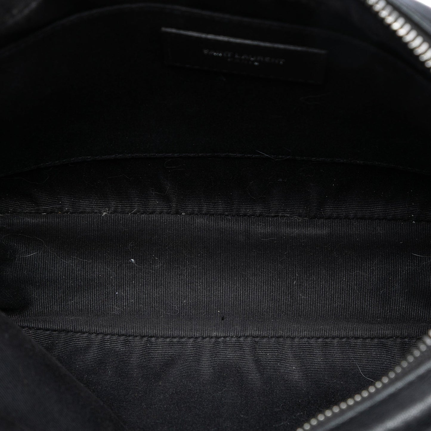 Saint Laurent Small Lambskin Monogram Lou Camera Bag