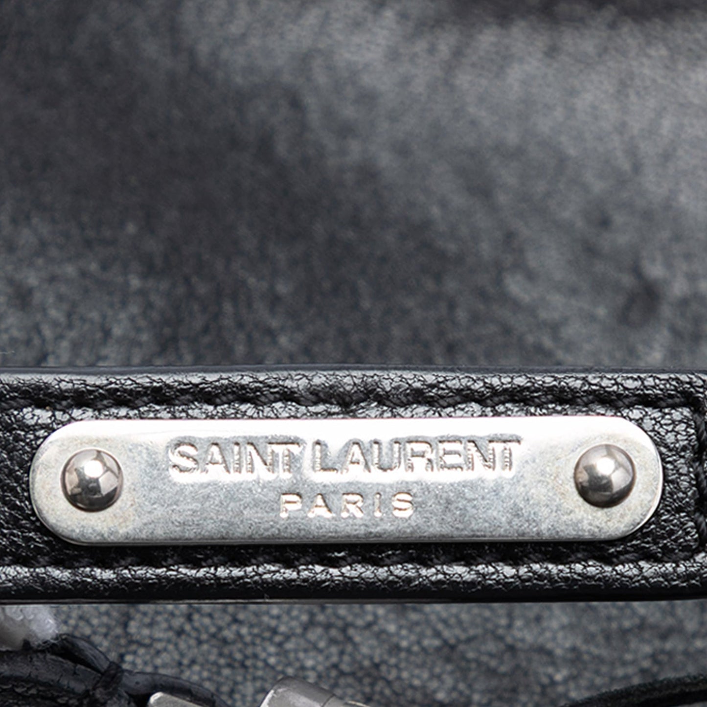 Saint Laurent Small Lambskin Monogram Lou Camera Bag