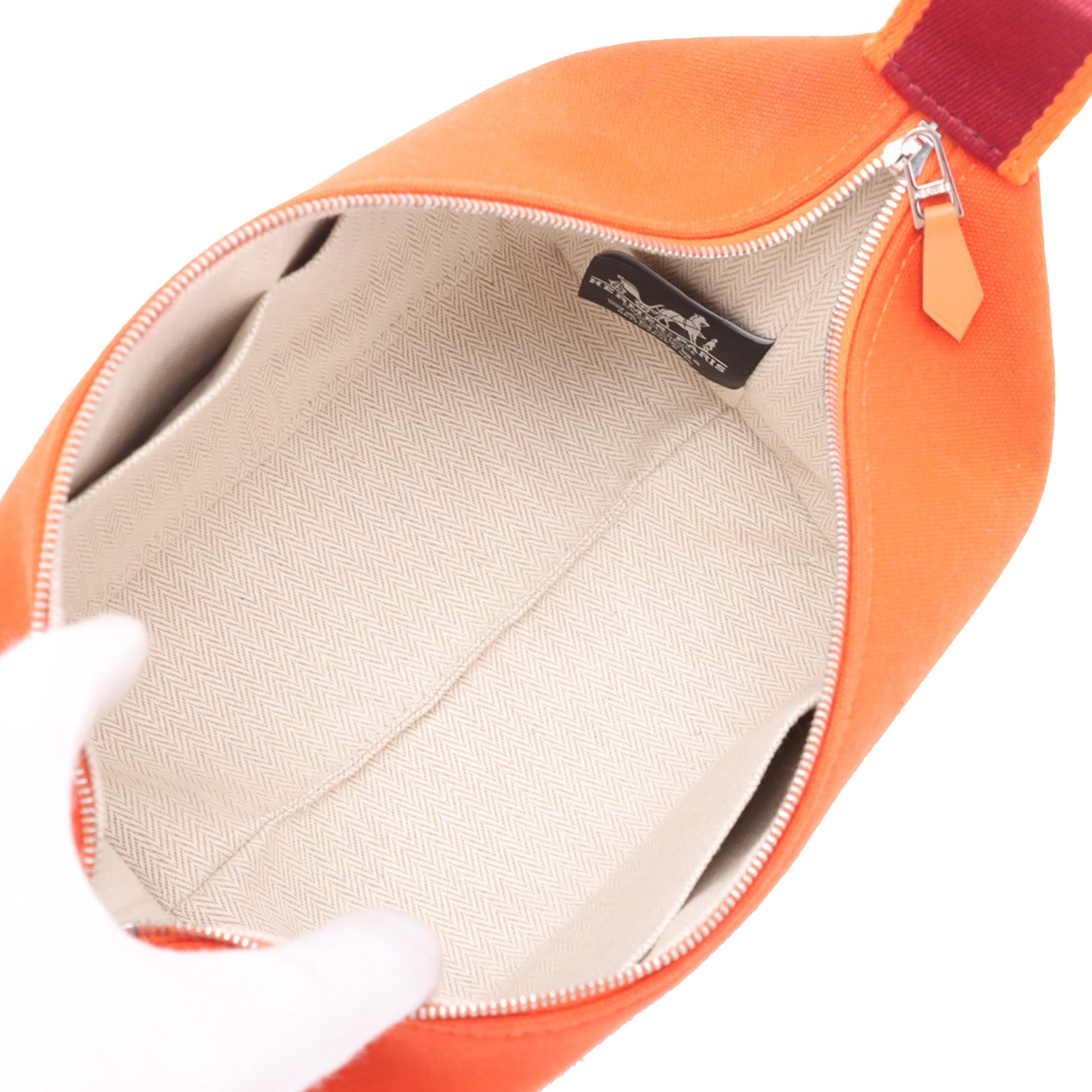 Hermès Small Toile Bride A Brac Case