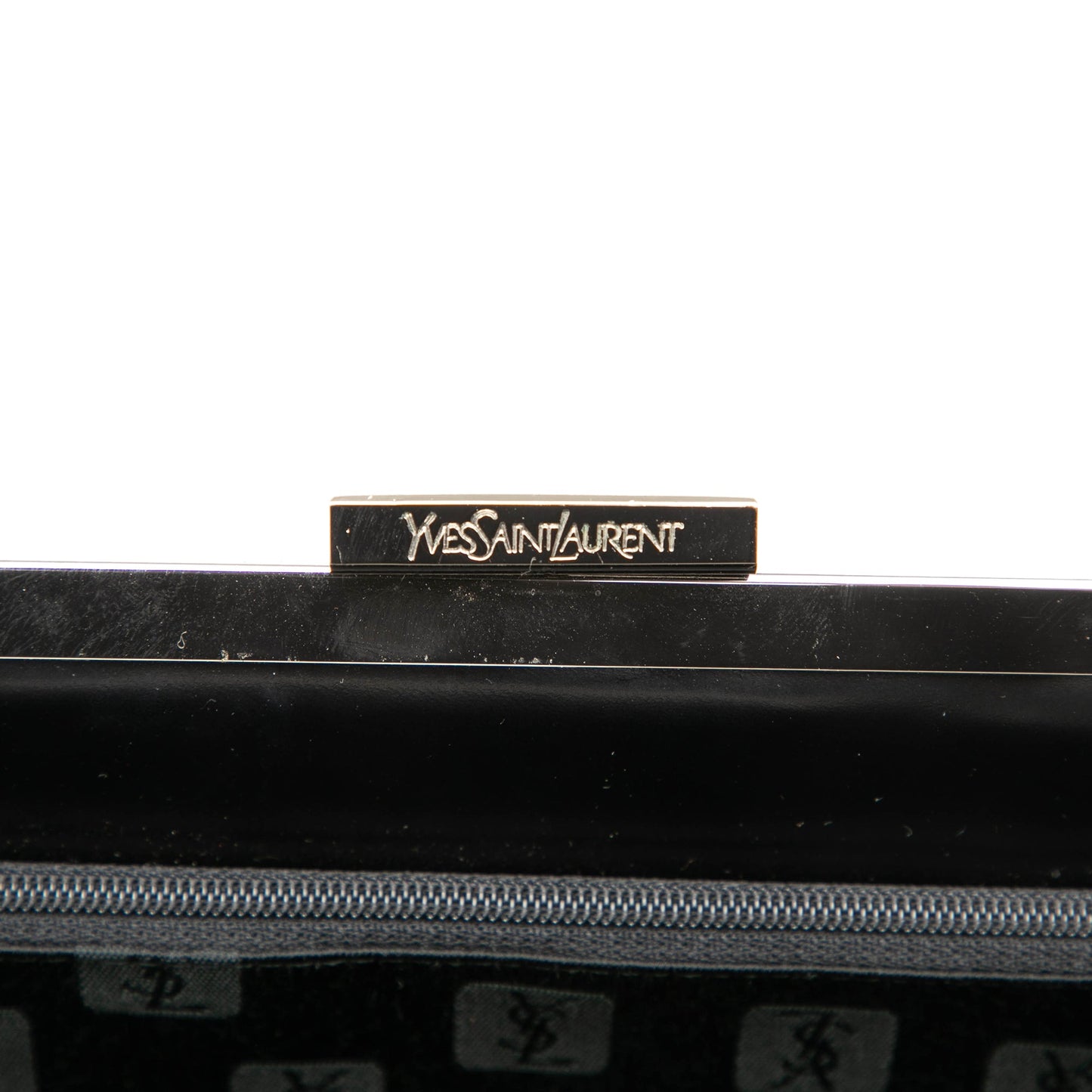 Saint Laurent Leather Top Handle Frame Bag