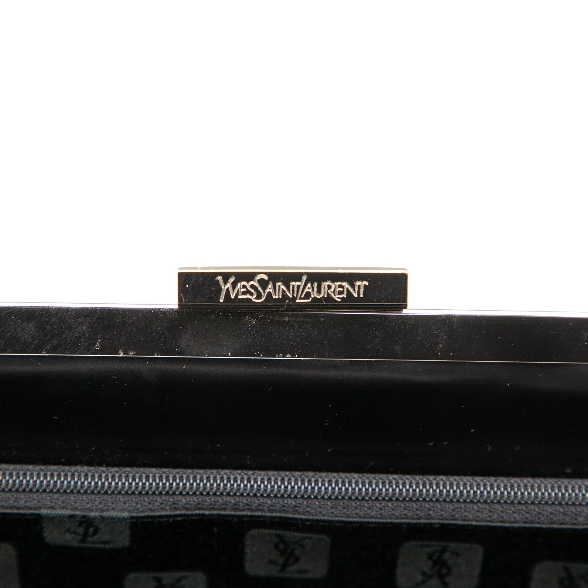 Saint Laurent Leather Top Handle Frame Bag
