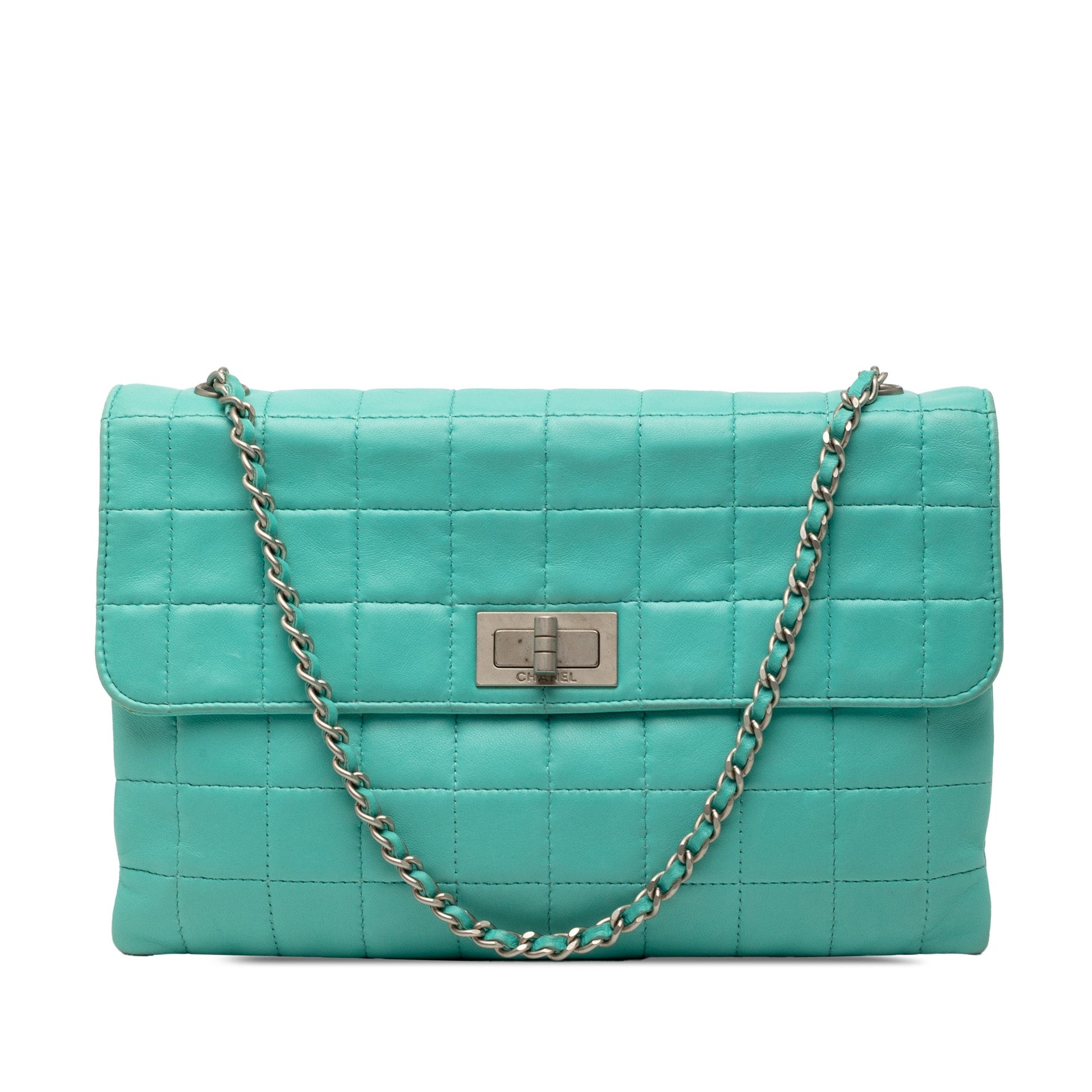 Chanel Chocolate Bar Lambskin Reissue 2.55 Chain Handbag