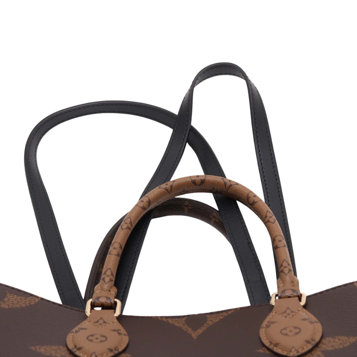 Louis Vuitton Monogram Reverse Giant OnTheGo MM — Brown