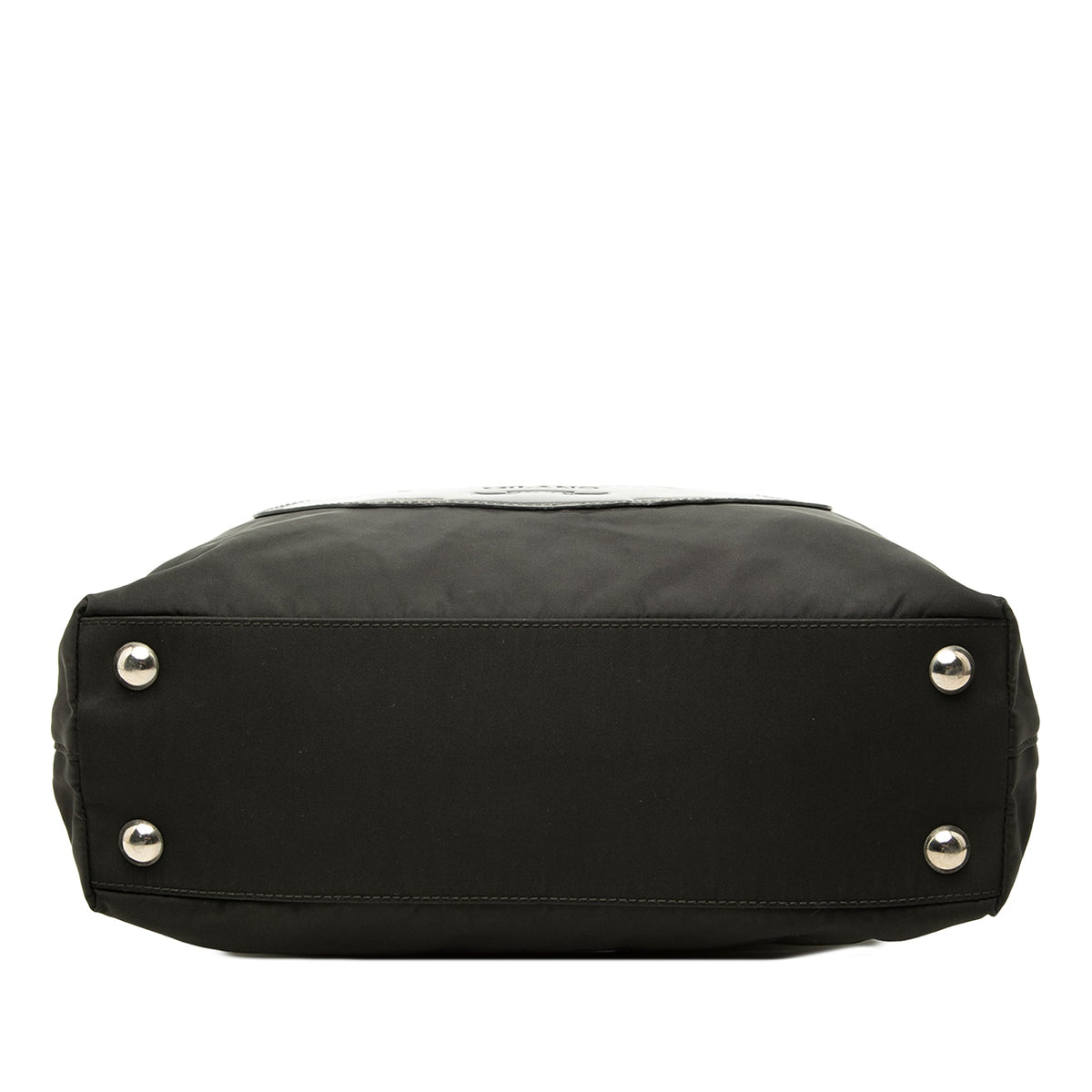 Prada Tessuto Canapa Logo Satchel — Black