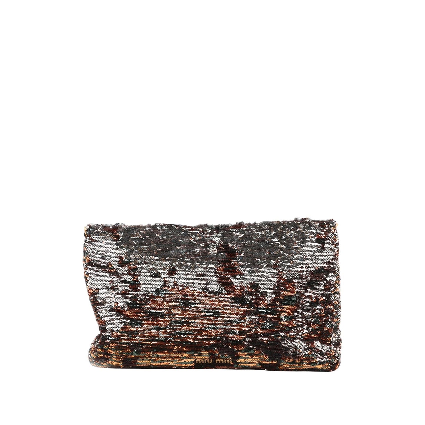 Miu Miu Leather Sequin Crossbody