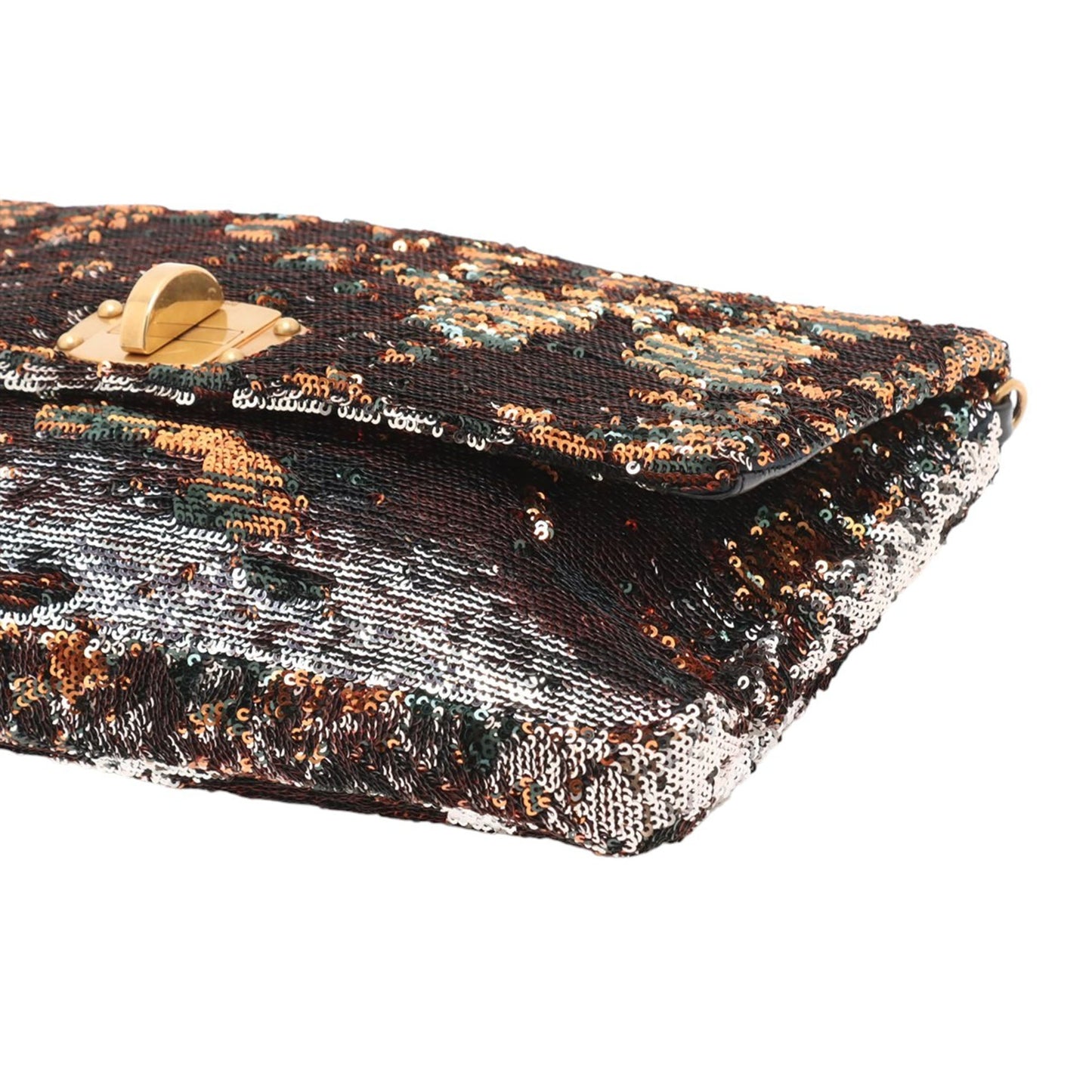 Miu Miu Leather Sequin Crossbody