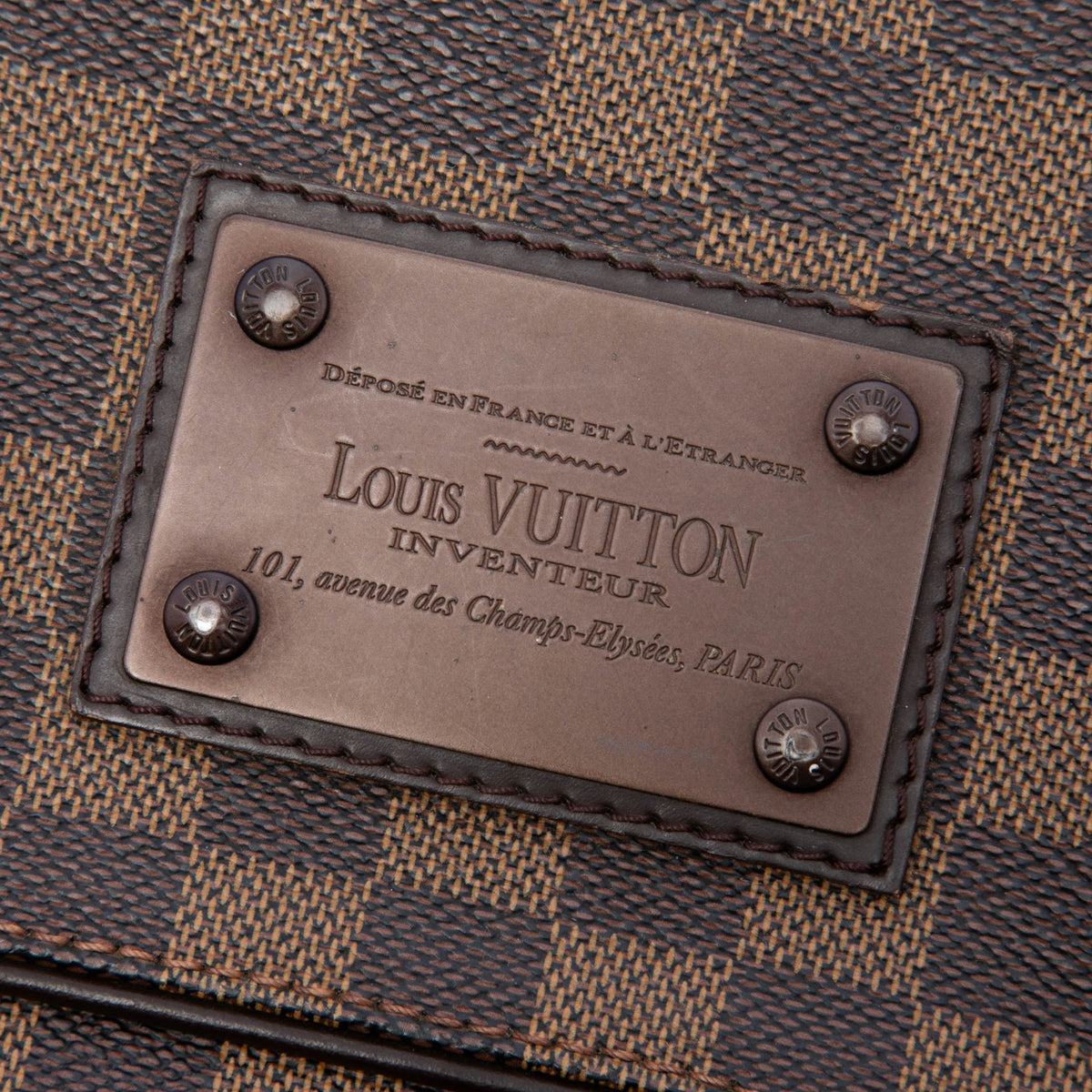 Louis Vuitton Damier Ebene Brooklyn MM