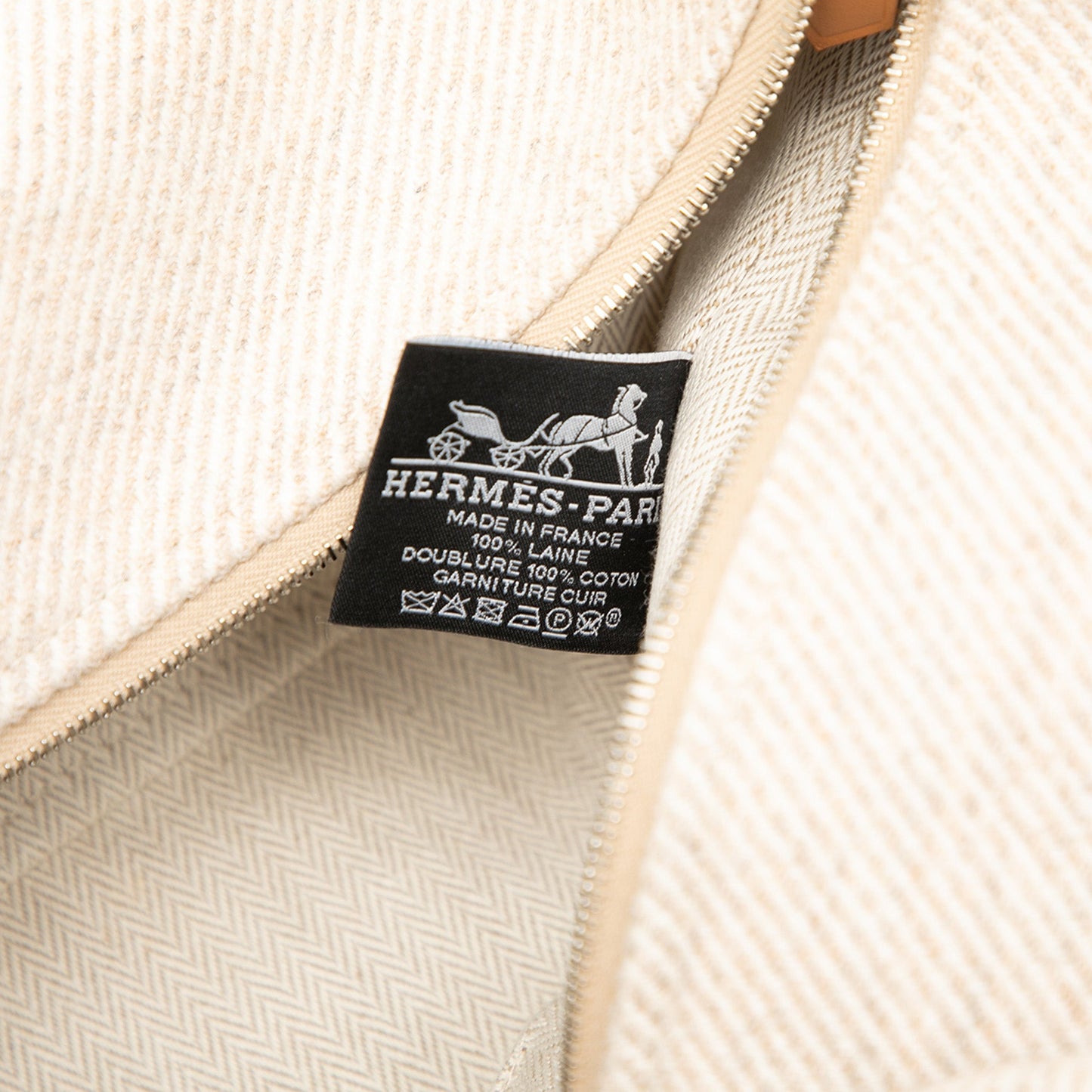 Hermès Large Wool Au Carre Bride A Brac Case