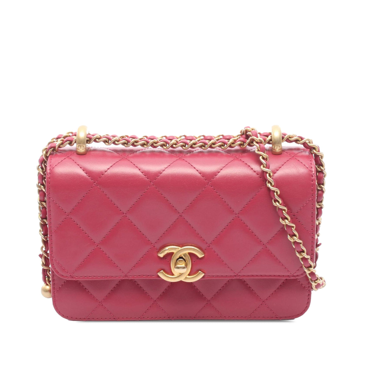 Chanel Small Quilted Lambskin Flap