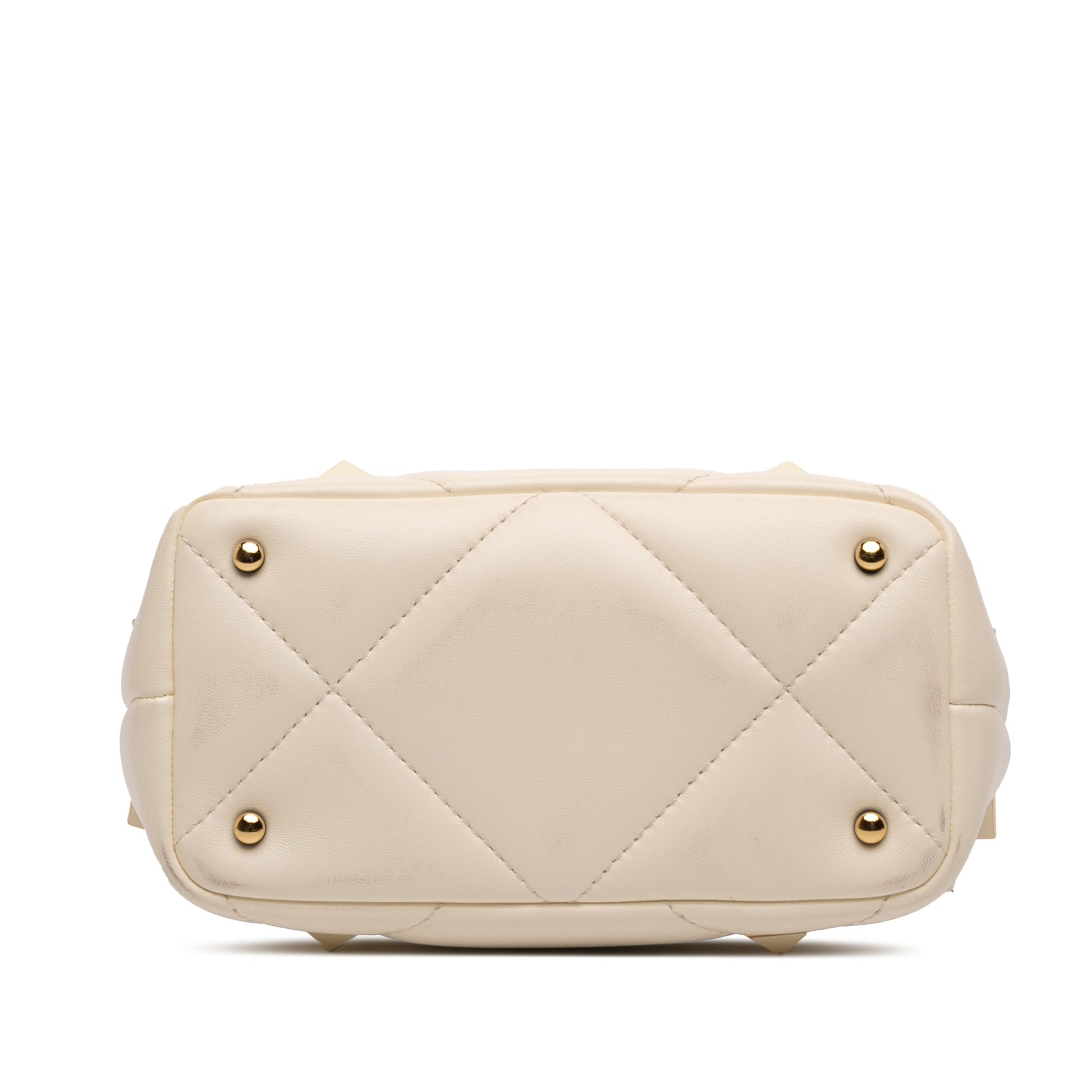 Valentino Small Nappa Roman Stud The Handle Bag