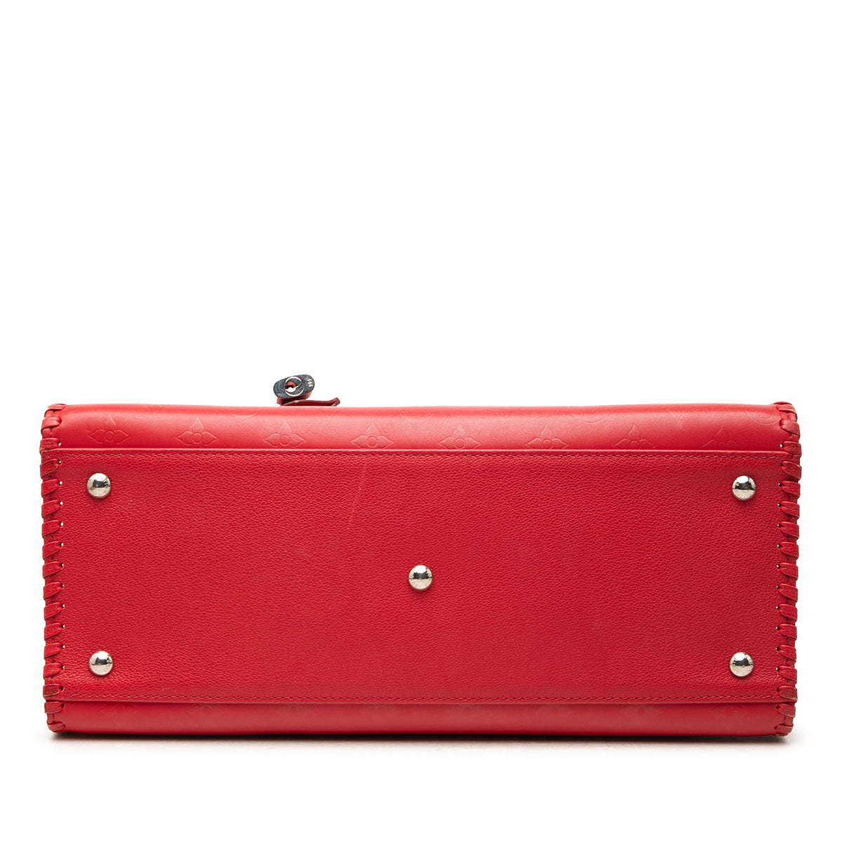 Louis Vuitton Monogram Very Leather Very Zipped — Red