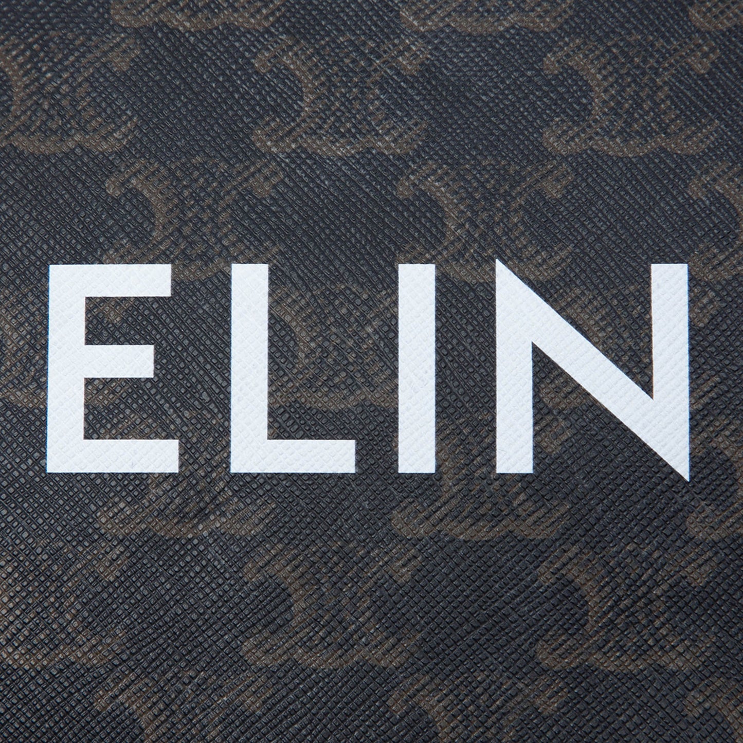 Celine Small Triomphe Coated Canvas Clutch