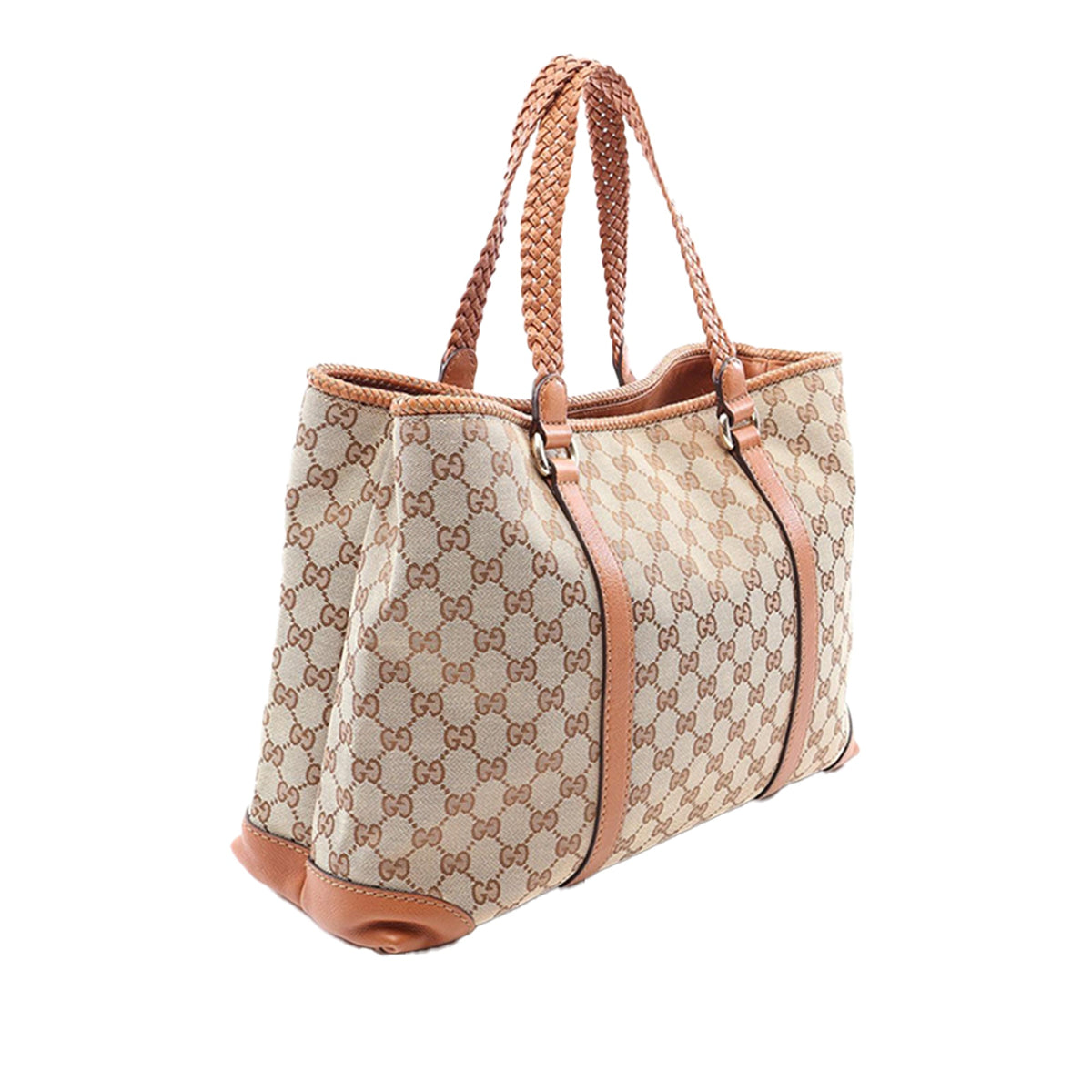 Gucci GG Canvas Marrakech Tote — Beige