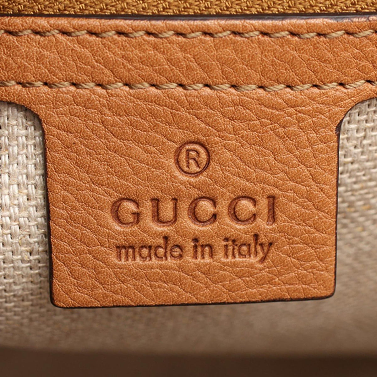 Gucci GG Canvas Marrakech Tote — Beige