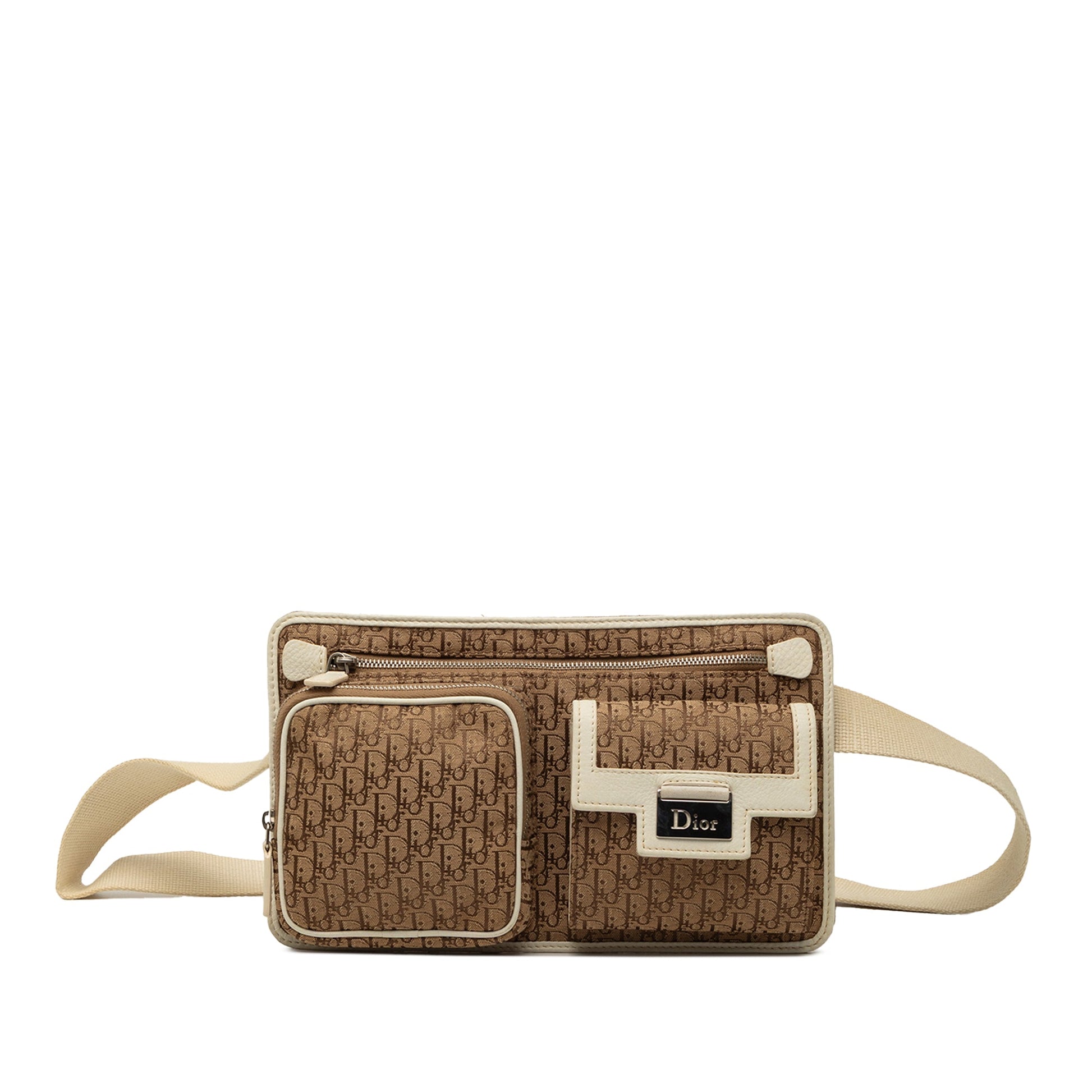 Dior Diorissimo Trotter Canvas Street Chic Belt Bag