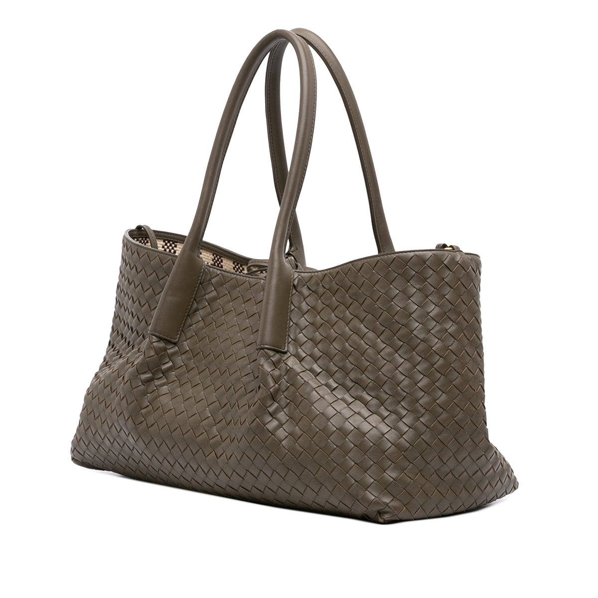 Bottega Veneta Large Calfskin Intrecciato Pinacoteca Tote