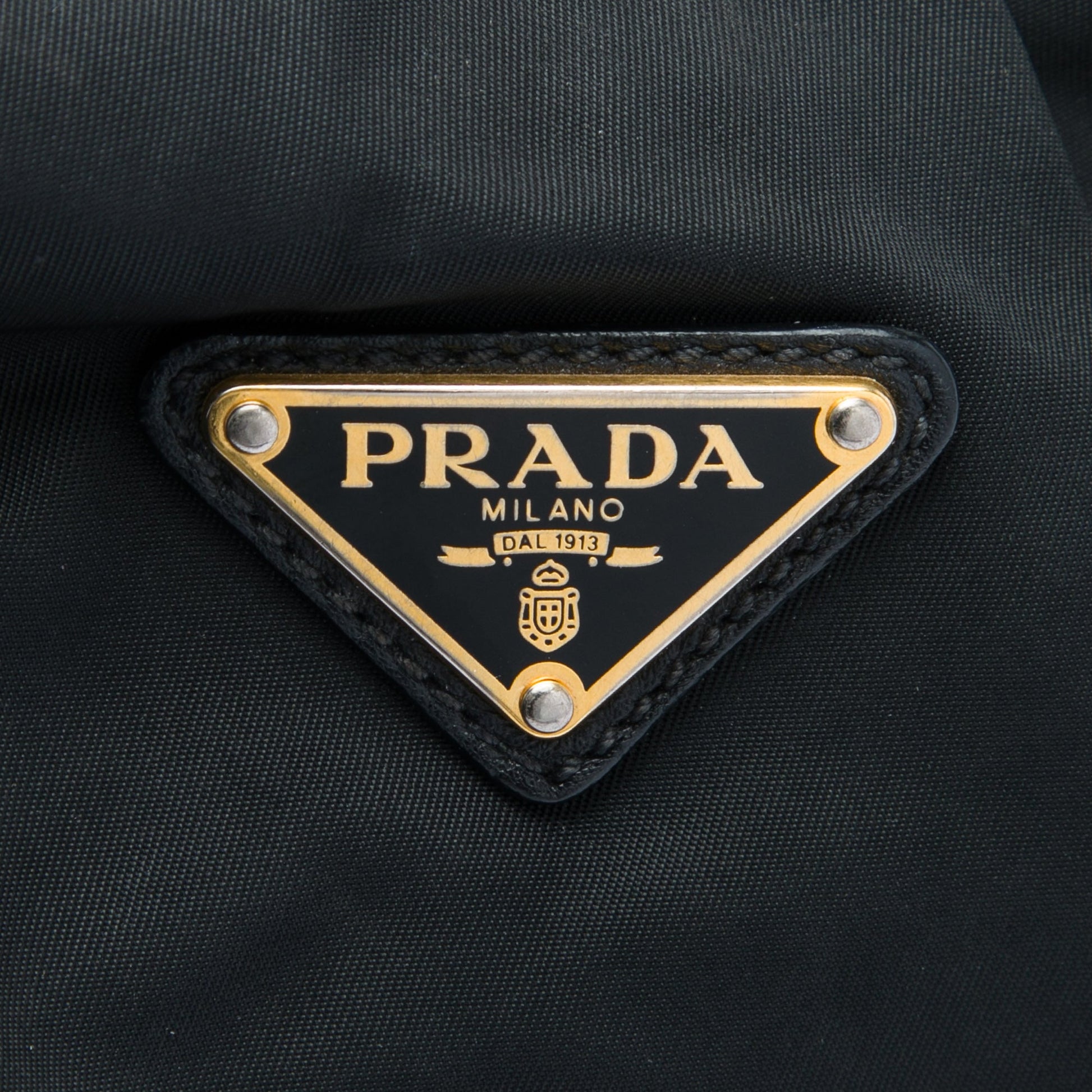 Prada Tessuto Pleated Hobo