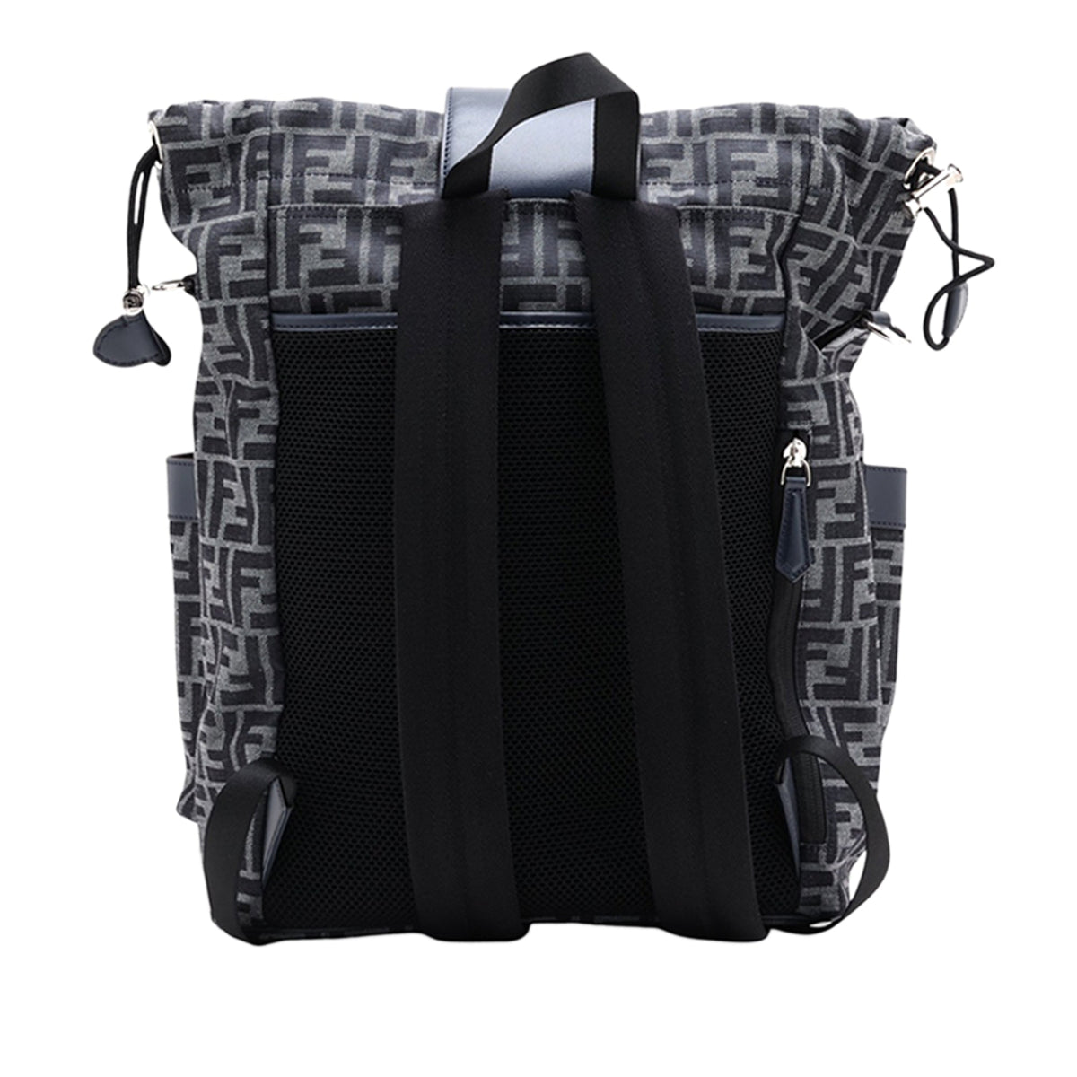 Fendi Zucca Strike Backpack — Blue