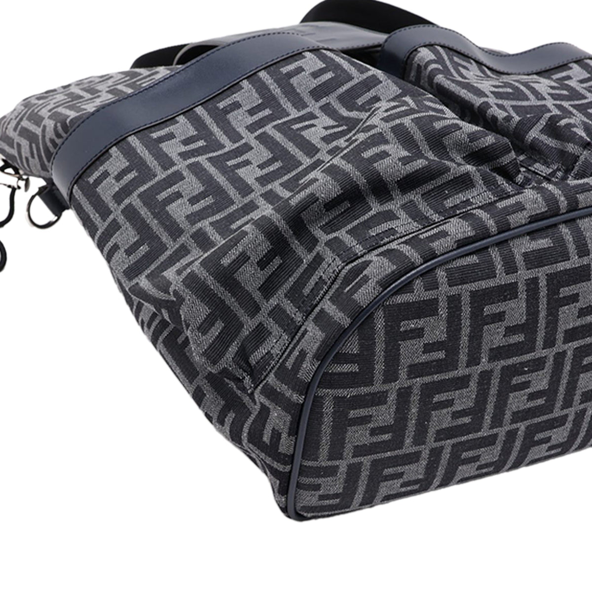 Fendi Zucca Strike Backpack — Blue