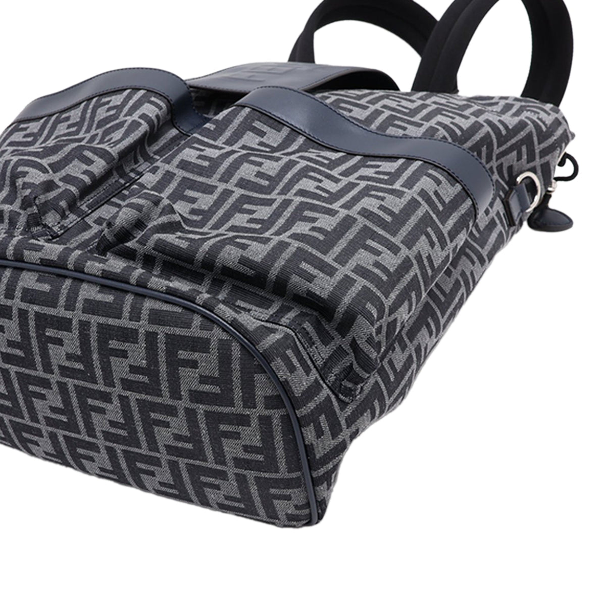 Fendi Zucca Strike Backpack — Blue