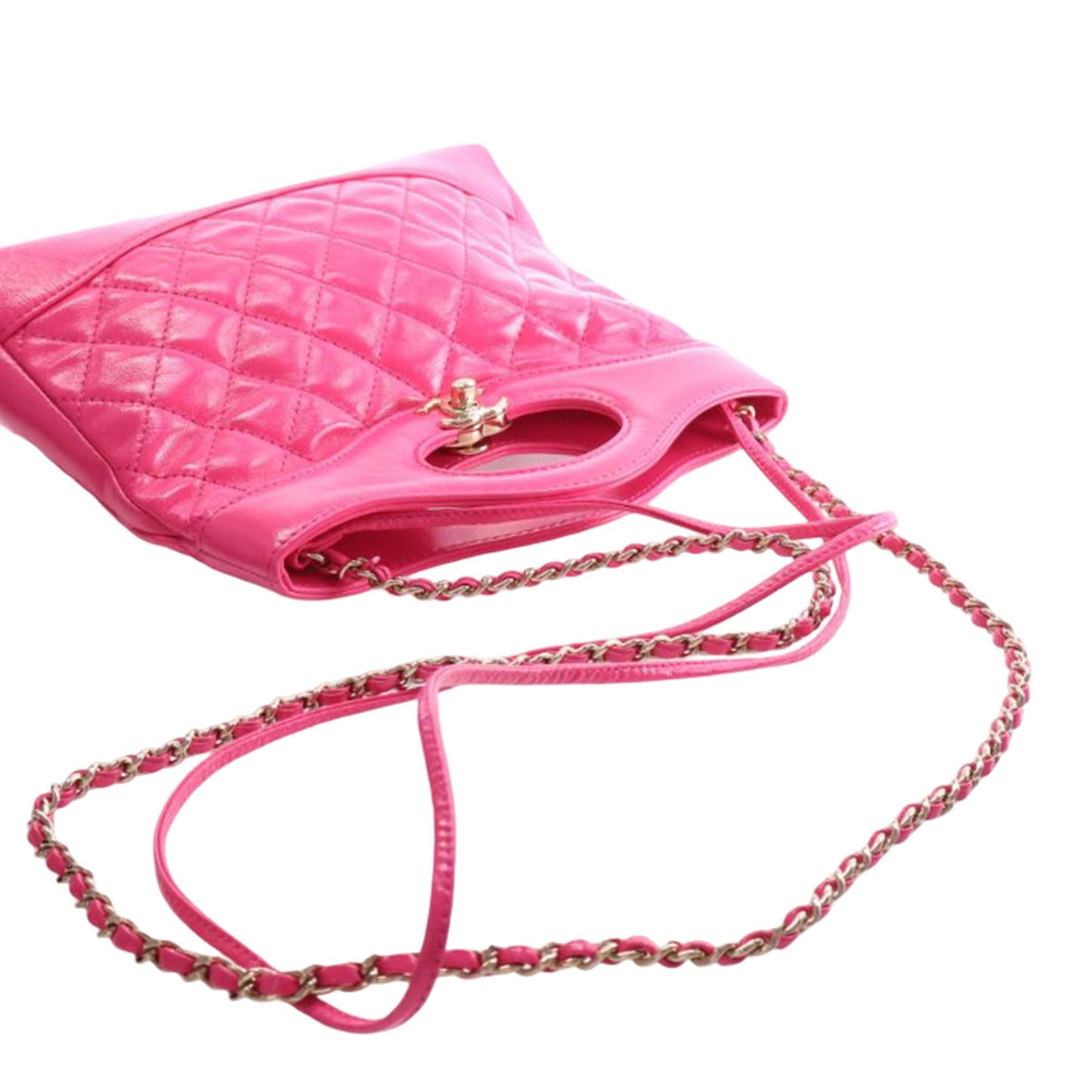 Chanel Large Quilted Glazed Calfskin 31 Shopping Bag