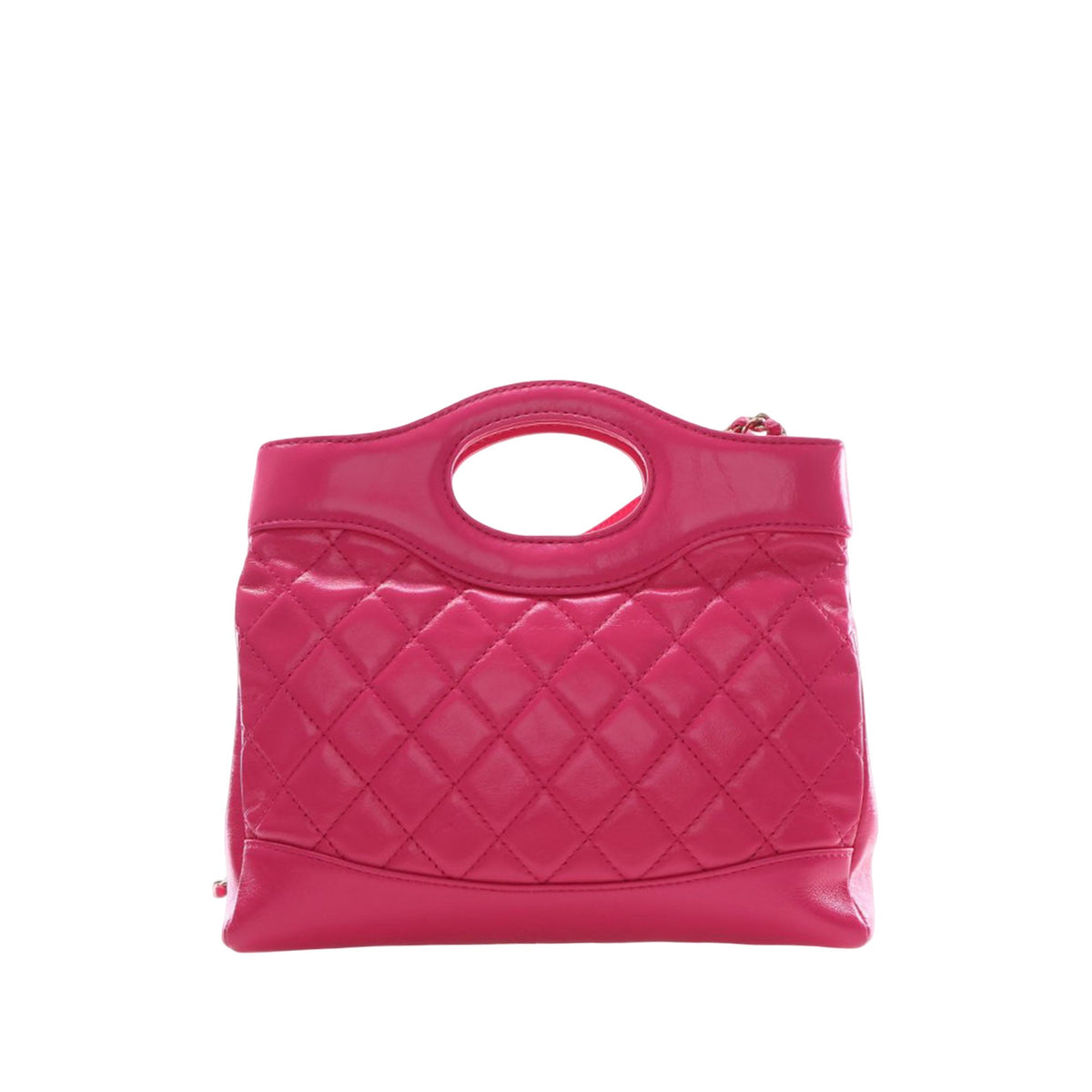 Chanel Large Quilted Glazed Calfskin 31 Shopping Bag