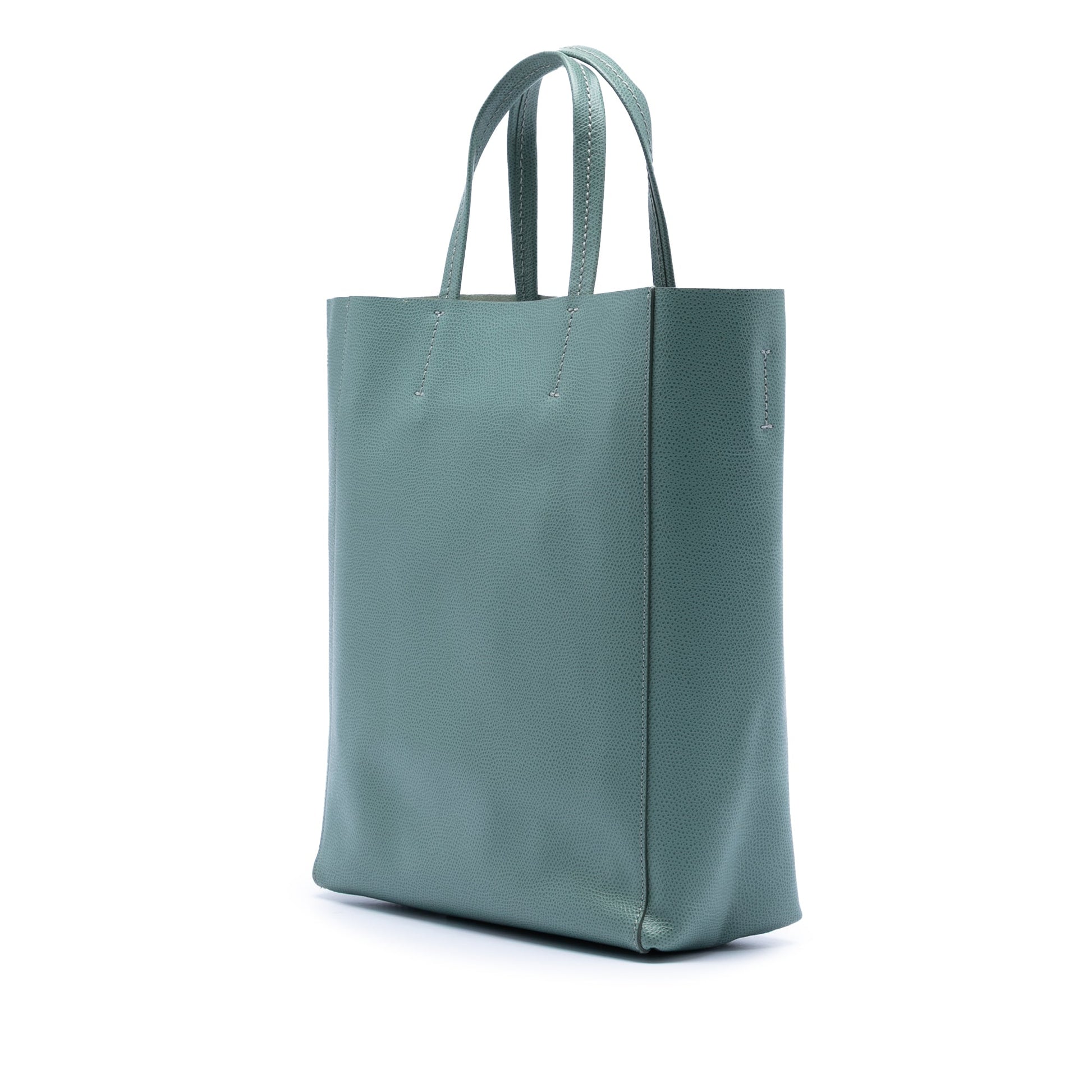 Celine Small Grained Calfskin Vertical Cabas Tote