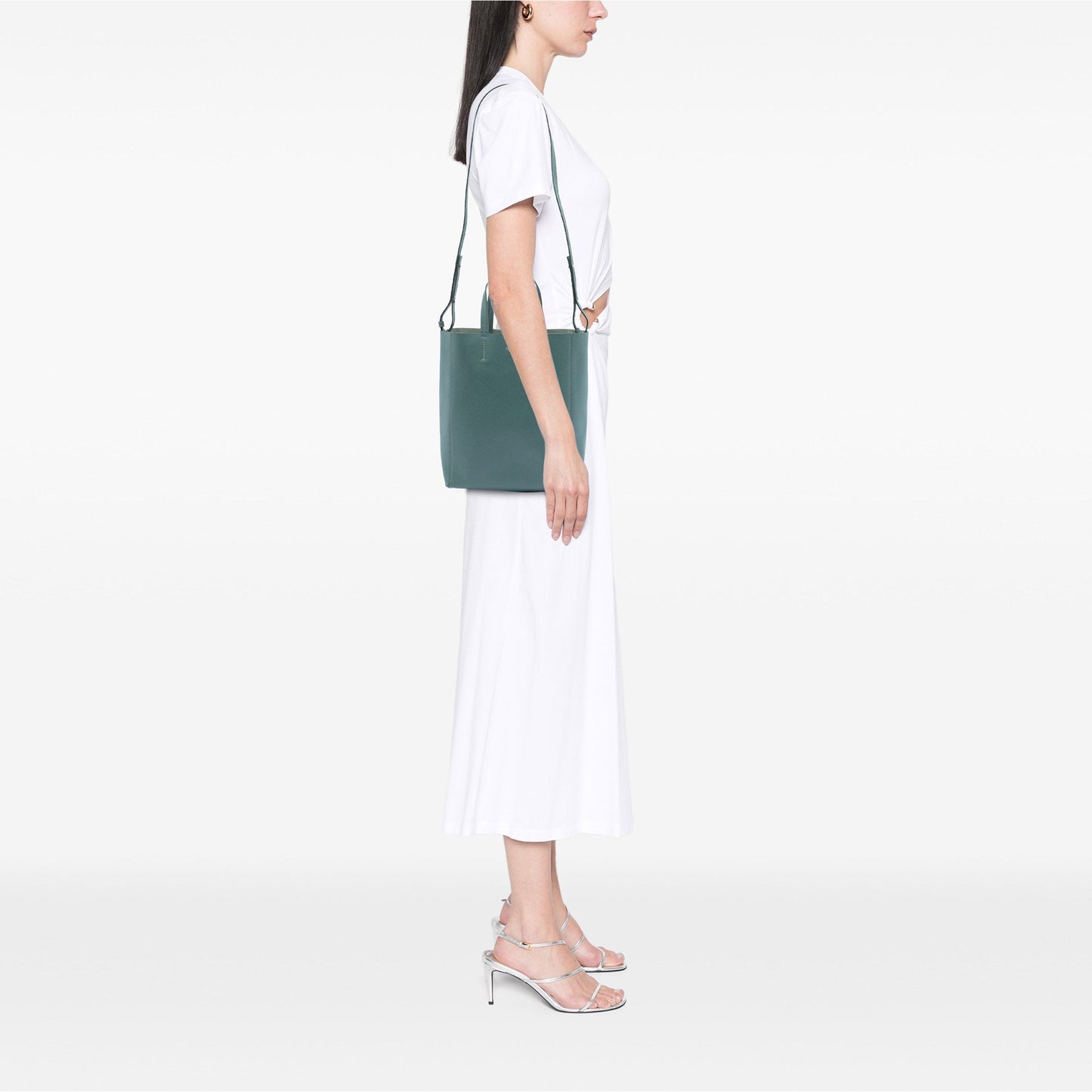 Celine Small Grained Calfskin Vertical Cabas Tote