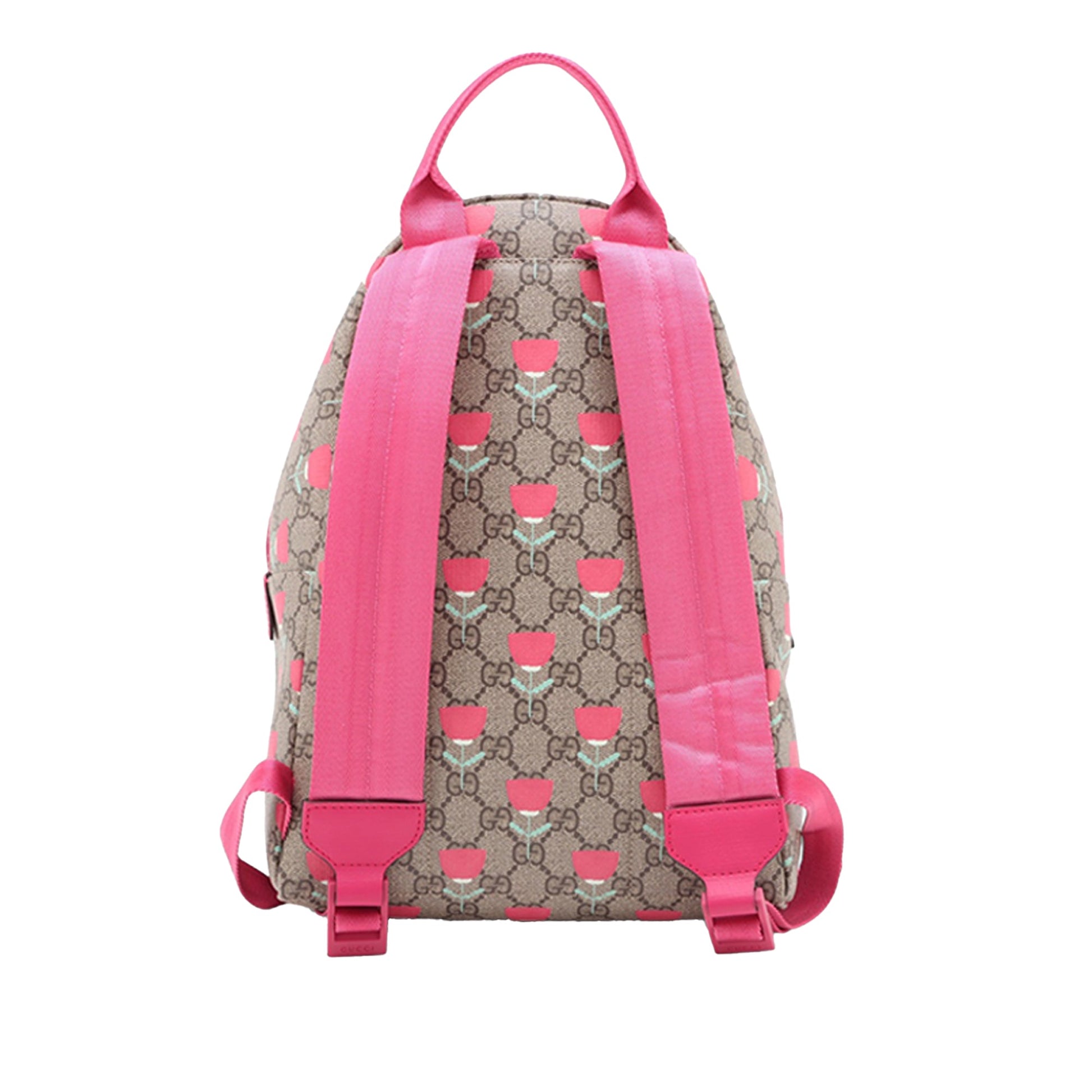 Gucci GG Supreme Kids Flower Backpack