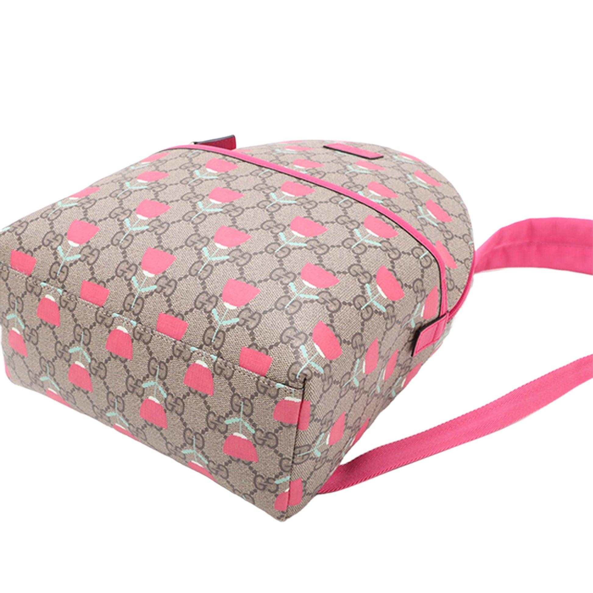 Gucci GG Supreme Kids Flower Backpack