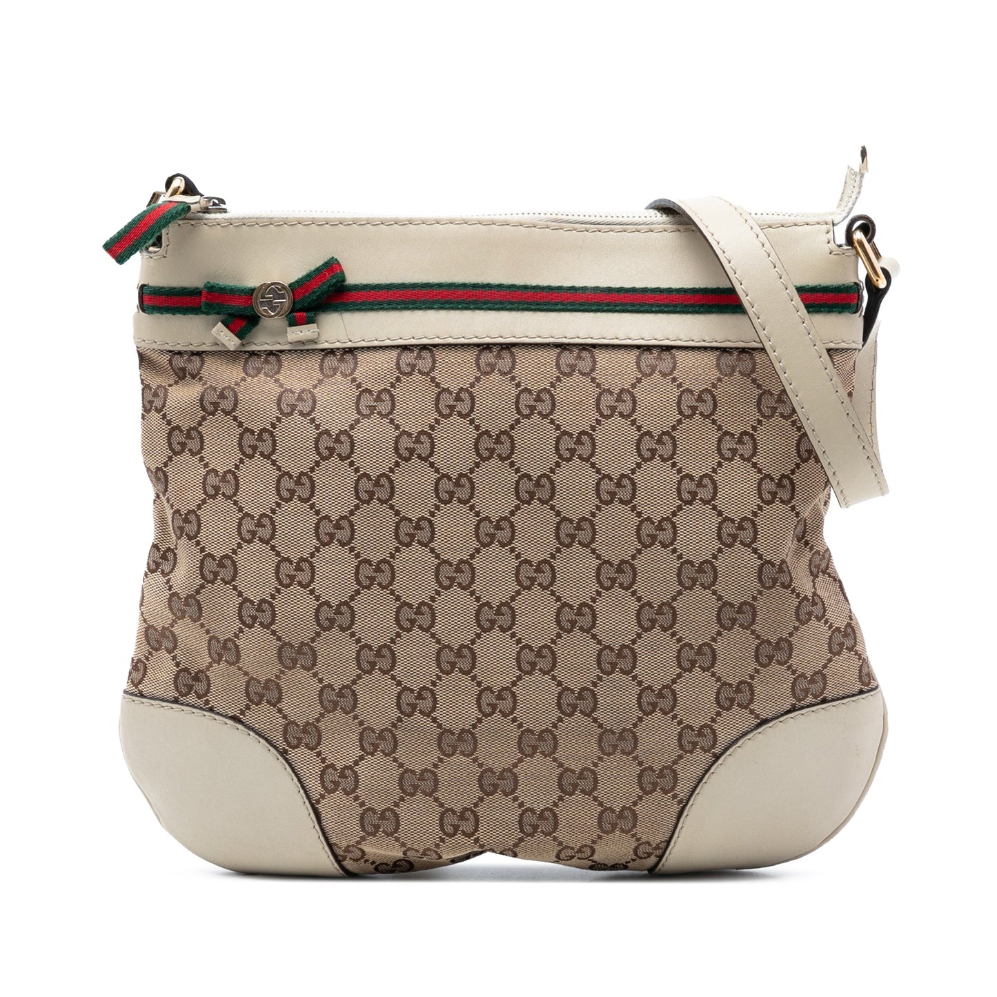 Gucci GG Canvas Web Mayfair Crossbody