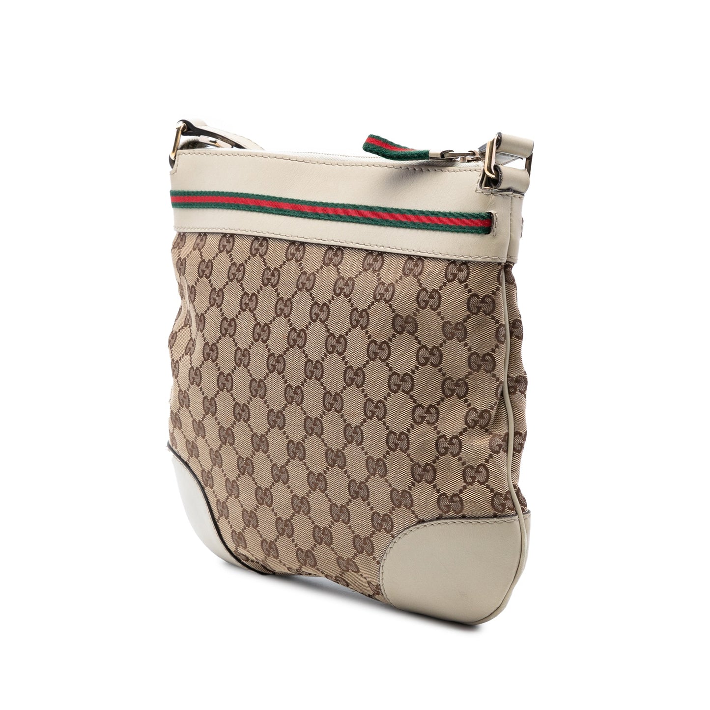 Gucci GG Canvas Web Mayfair Crossbody
