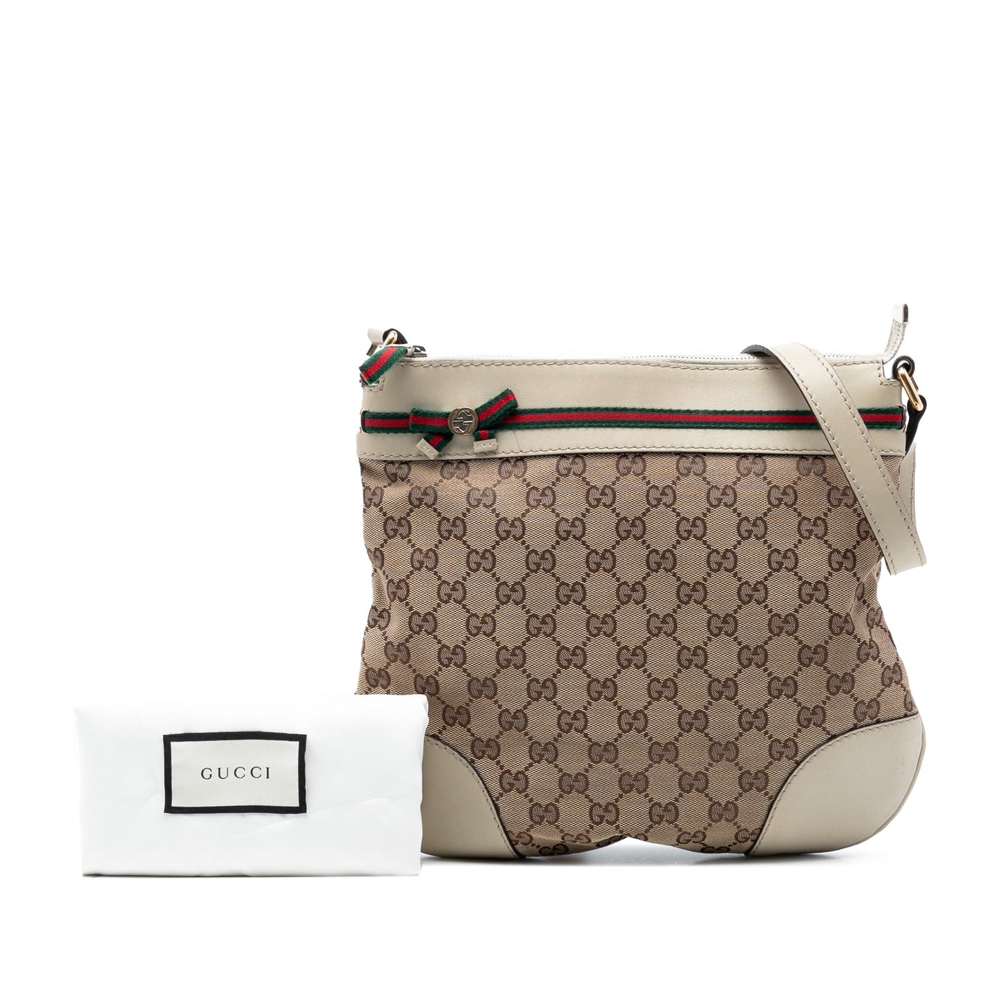 Gucci GG Canvas Web Mayfair Crossbody