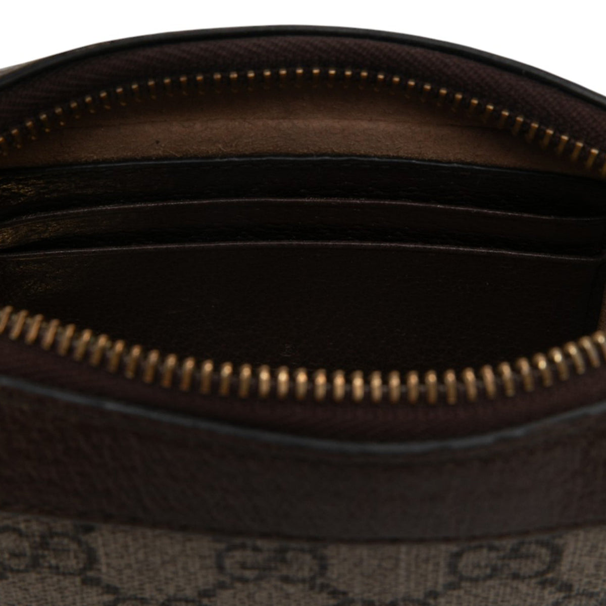 Gucci Mini GG Supreme Web Ophidia Shoulder Bag — Beige