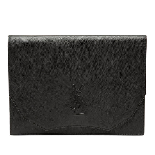 Saint Laurent Leather Clutch
