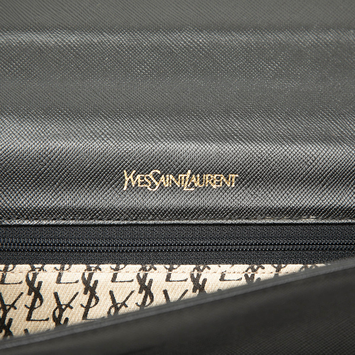 Saint Laurent Leather Clutch