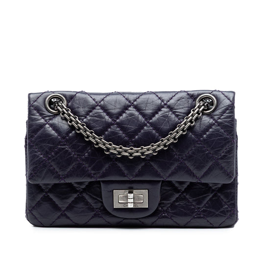 Quilted Aged Calfskin Reissue 2.55 Double Flap 224