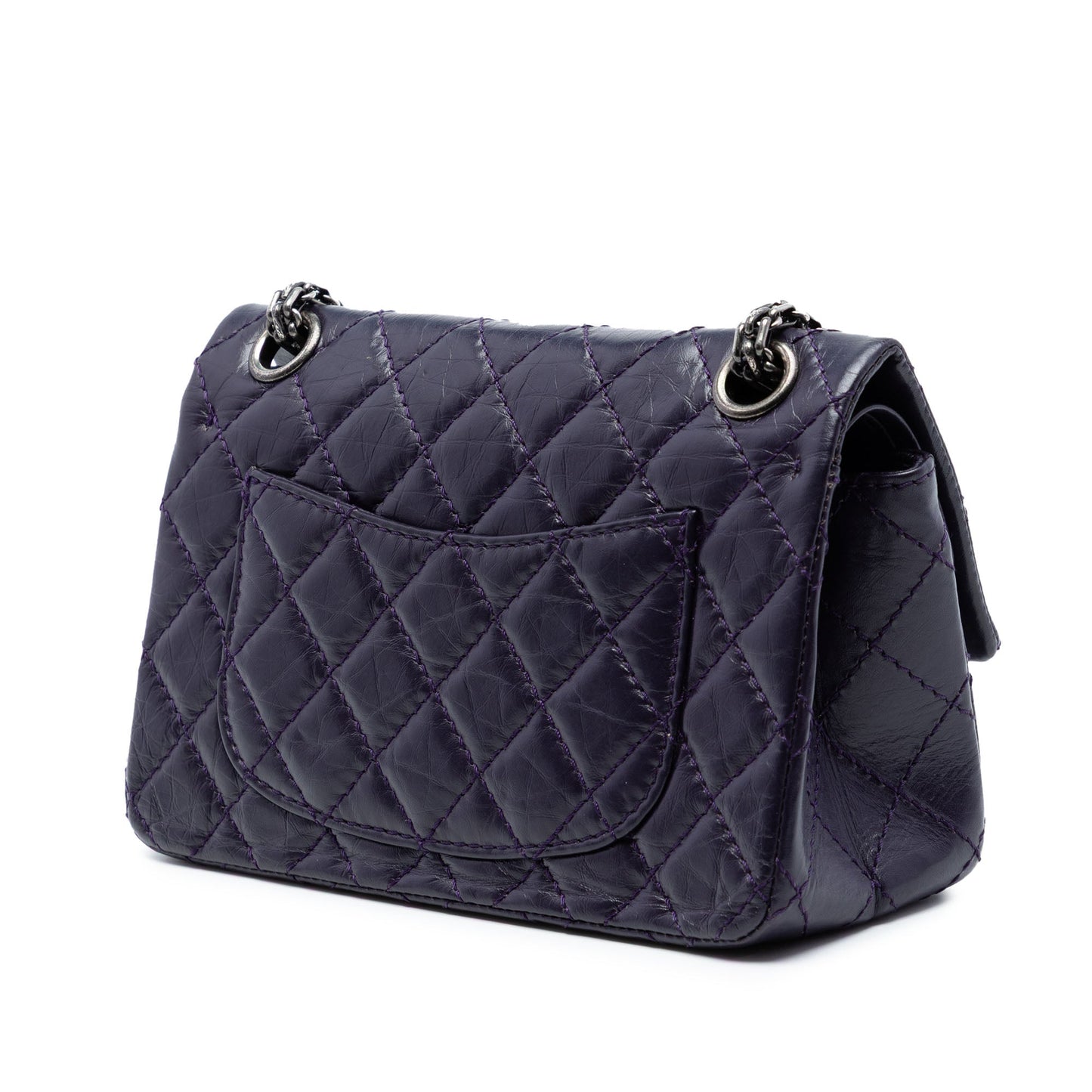 Quilted Aged Calfskin Reissue 2.55 Double Flap 224