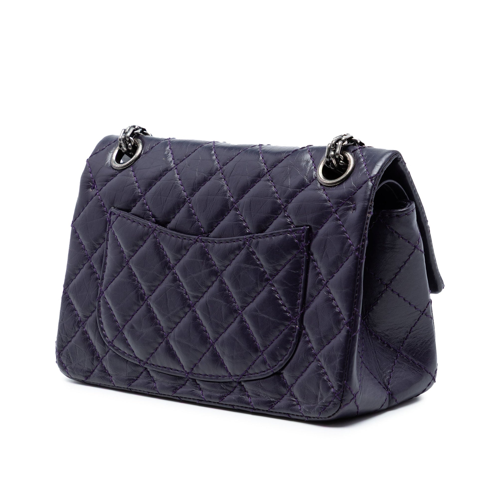 Quilted Aged Calfskin Reissue 2.55 Double Flap 224