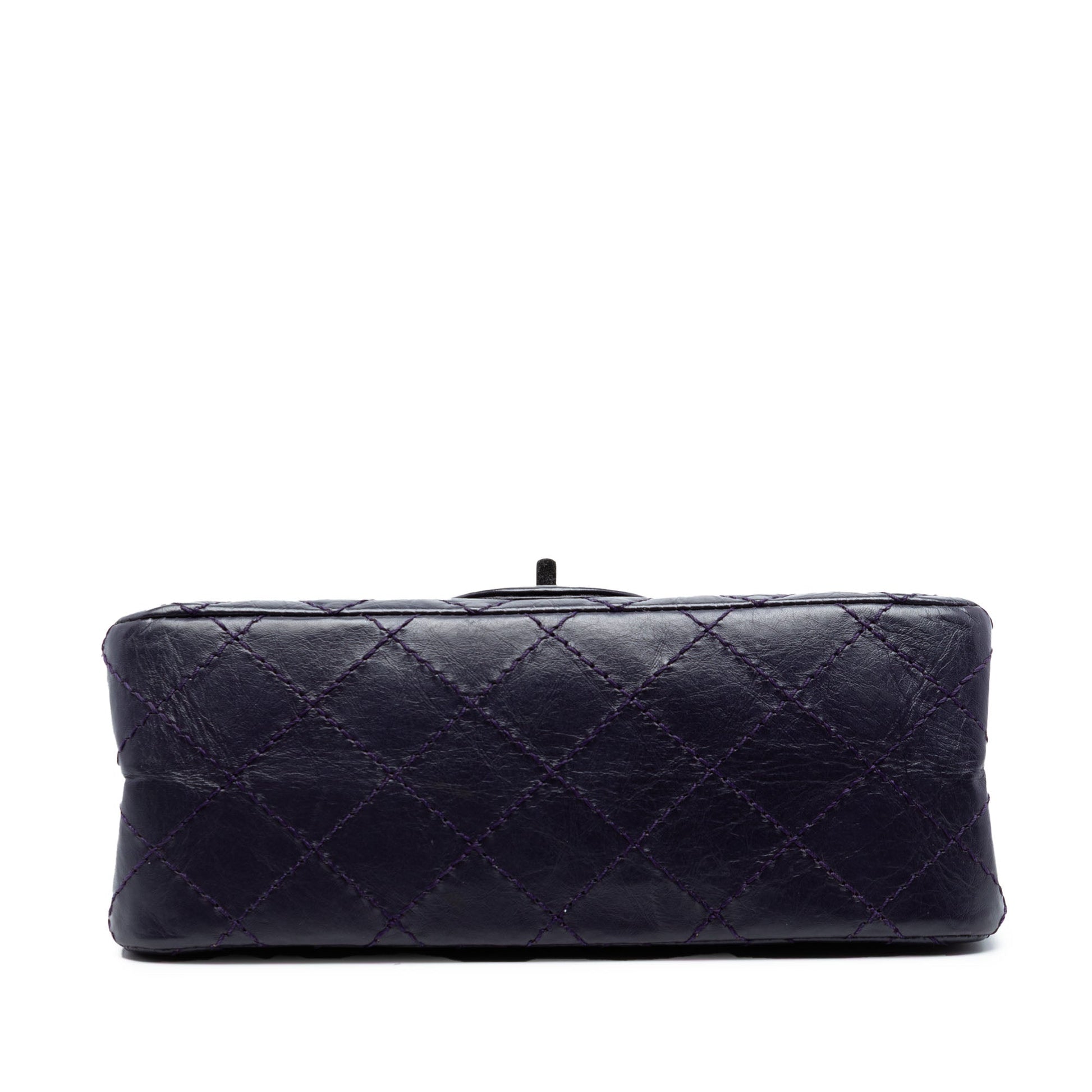 Quilted Aged Calfskin Reissue 2.55 Double Flap 224