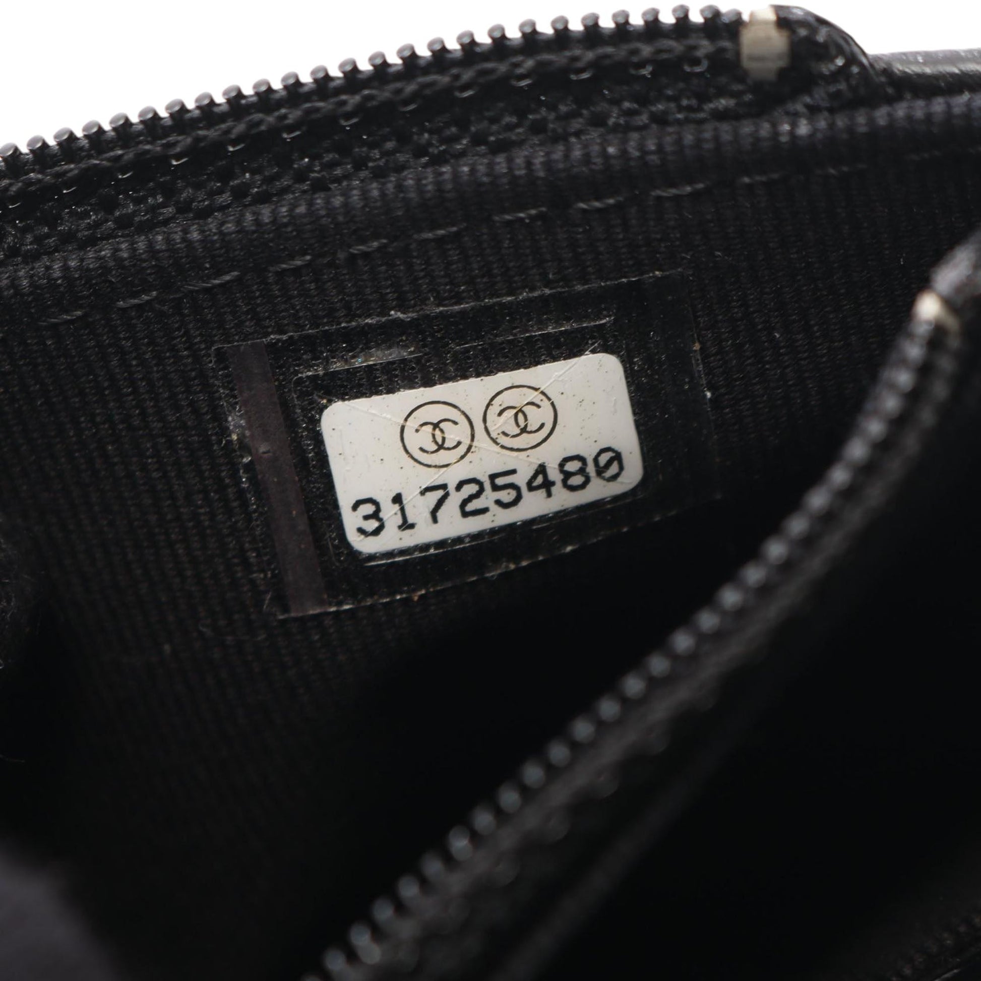 Chanel CC Quilted Calfskin Maxi Pearls Wallet on Chain