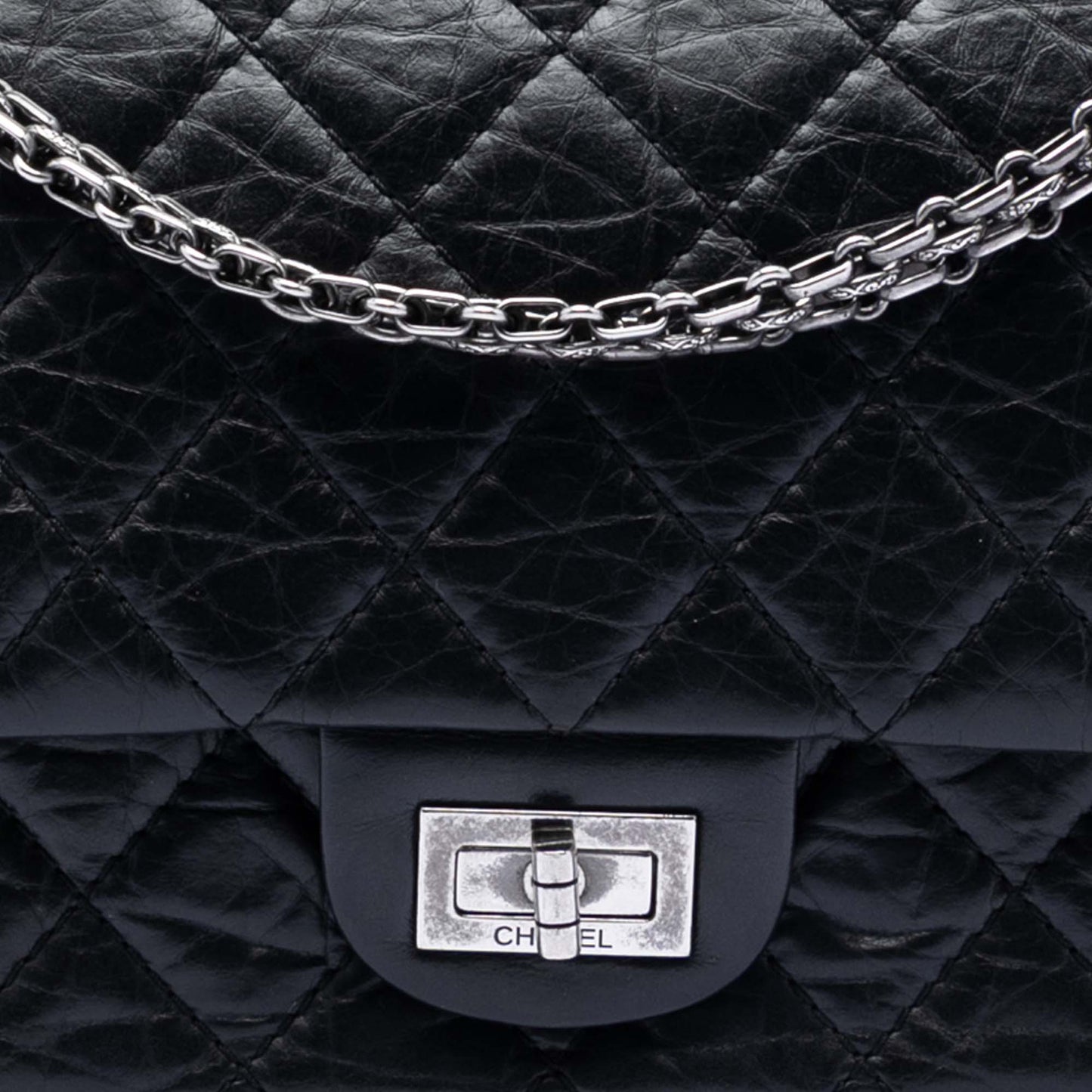 Chanel Quilted Aged Calfskin Reissue 2.55 Double Flap 226