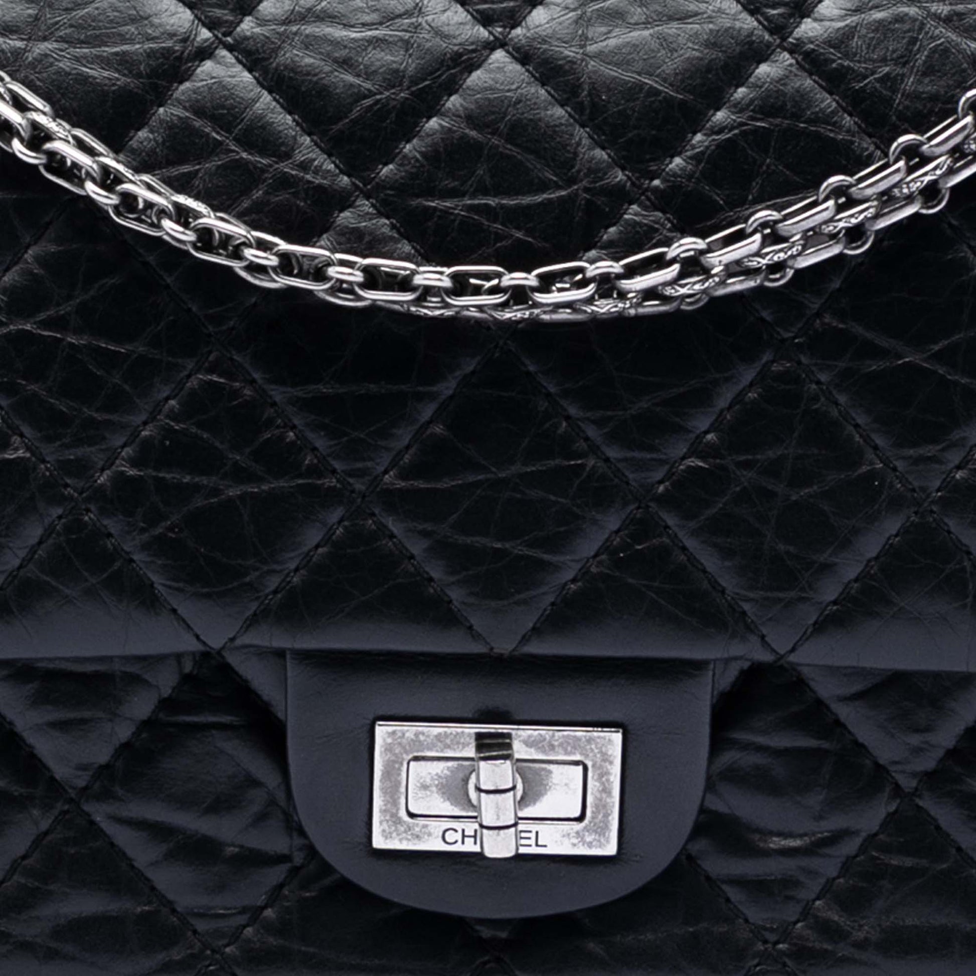 Chanel Quilted Aged Calfskin Reissue 2.55 Double Flap 226